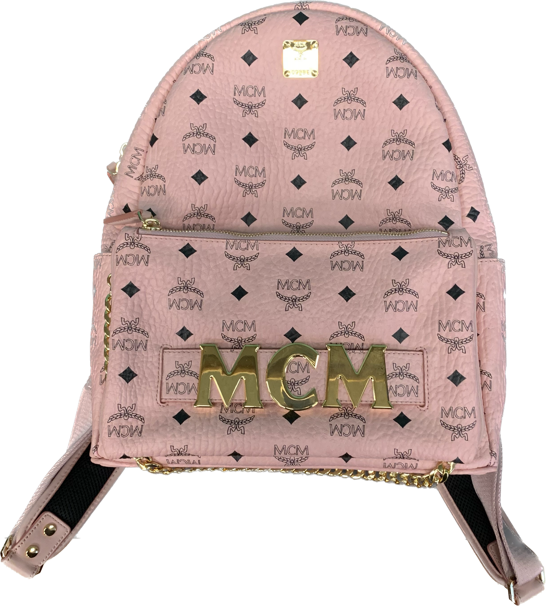 MCM Stark Logogram
Pink Blk
Size: Backpack