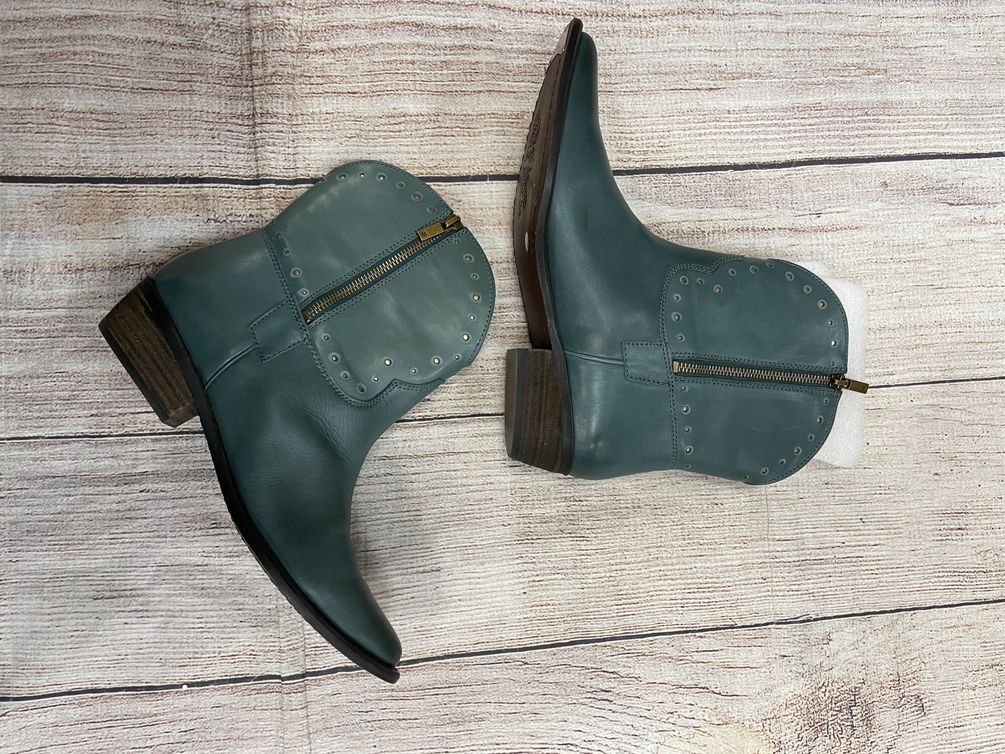 New Lucky Brand, Forest  Green Booties, Size: 10