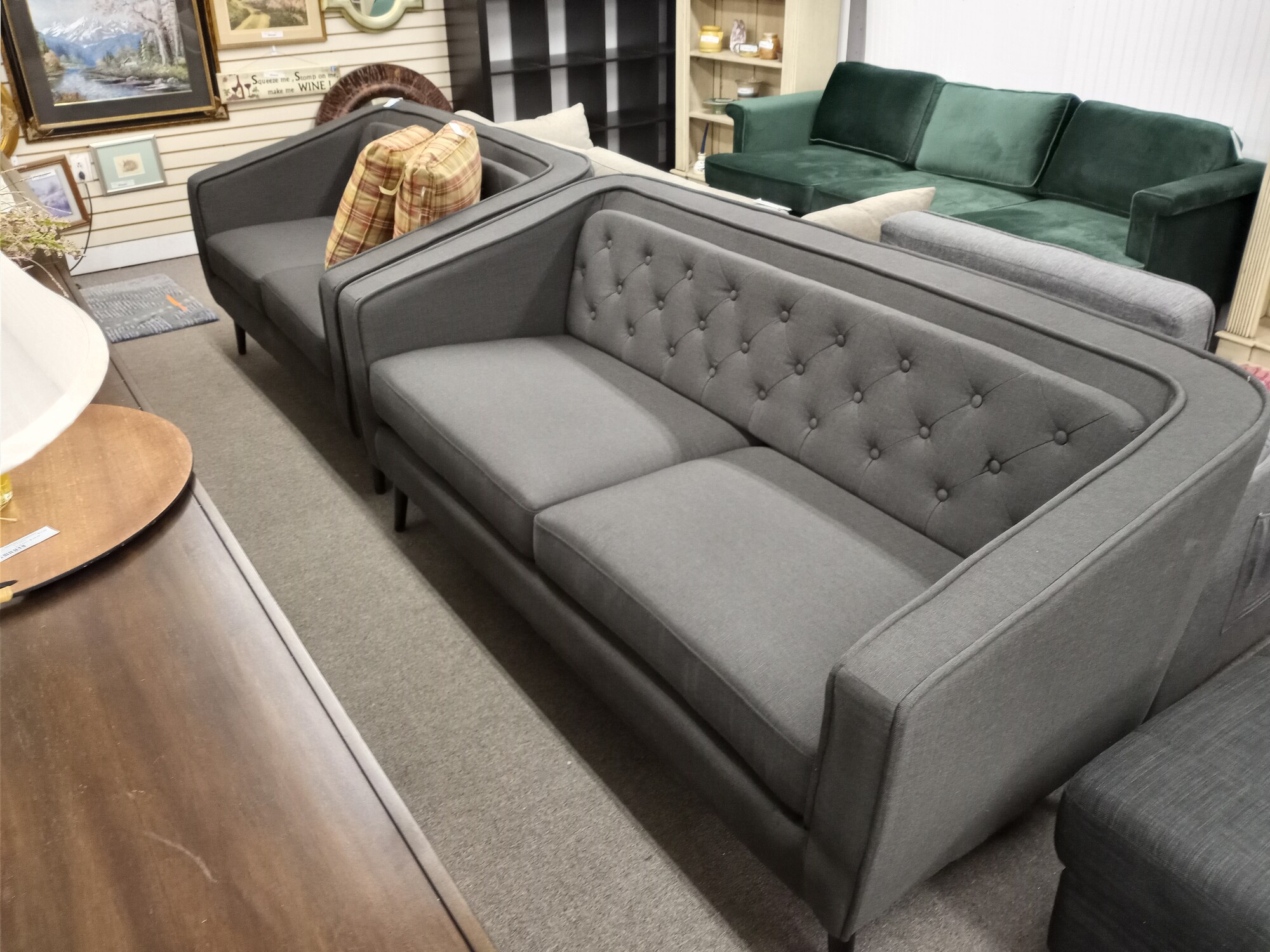 Gray Mod Sofa NEW!