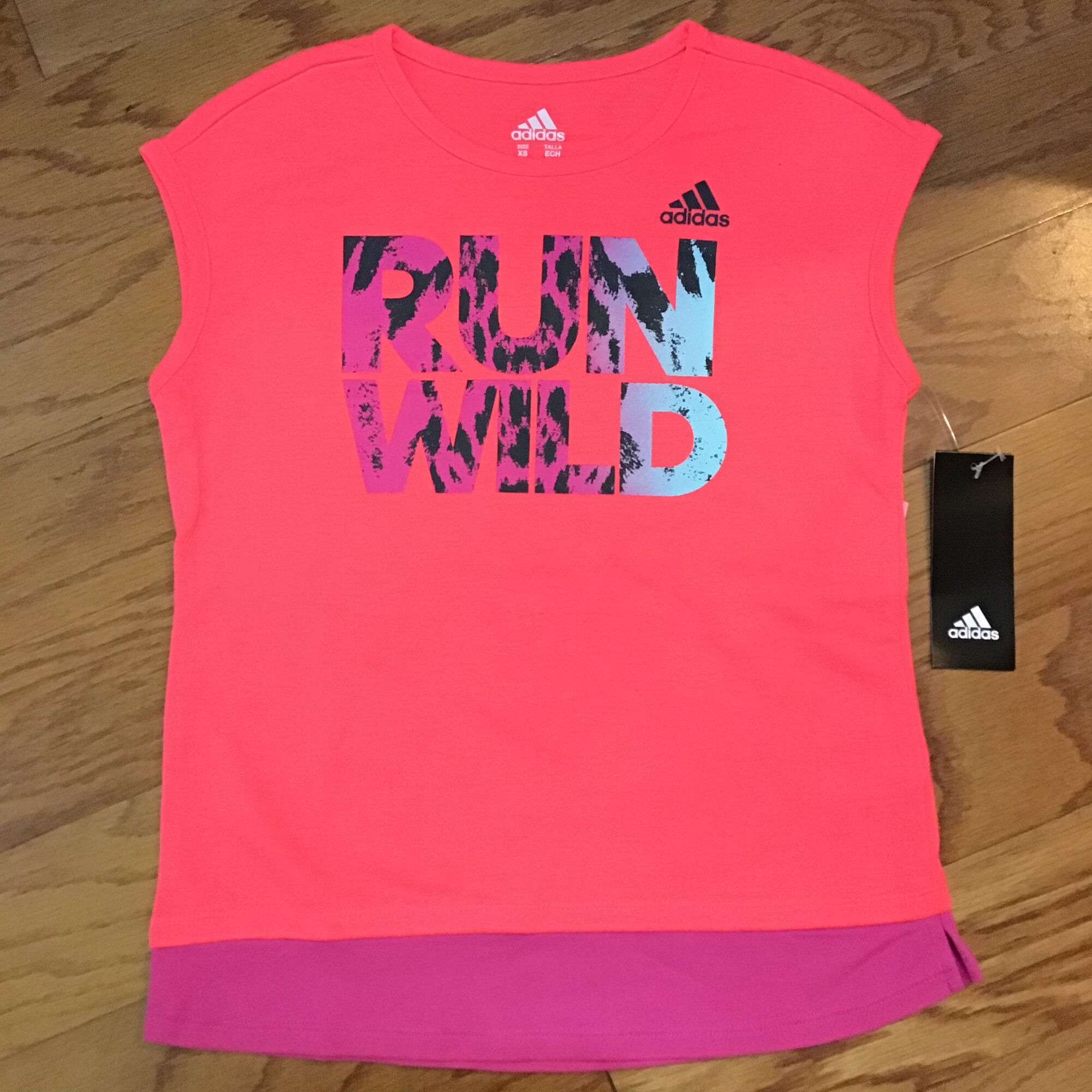 Adidas Shirt NEW, Neon, Size: 8-10

brand new with tag

ALL ONLINE SALES ARE FINAL.
NO RETURNS
REFUNDS
OR EXCHANGES

PLEASE ALLOW AT LEAST 1 WEEK FOR SHIPMENT. THANK YOU FOR SHOPPING SMALL!