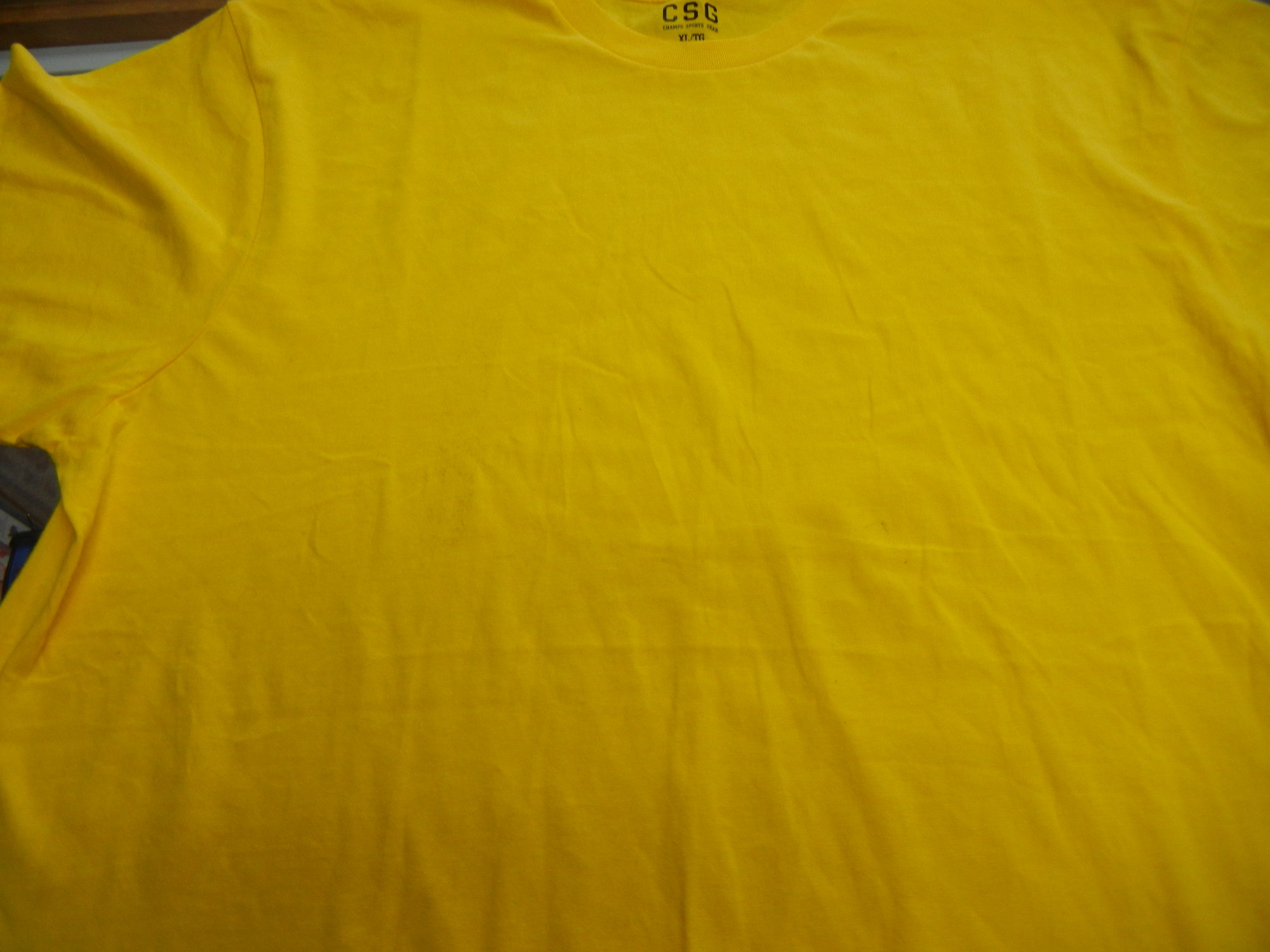 Preloved Men's Shirt - Yellow - XL