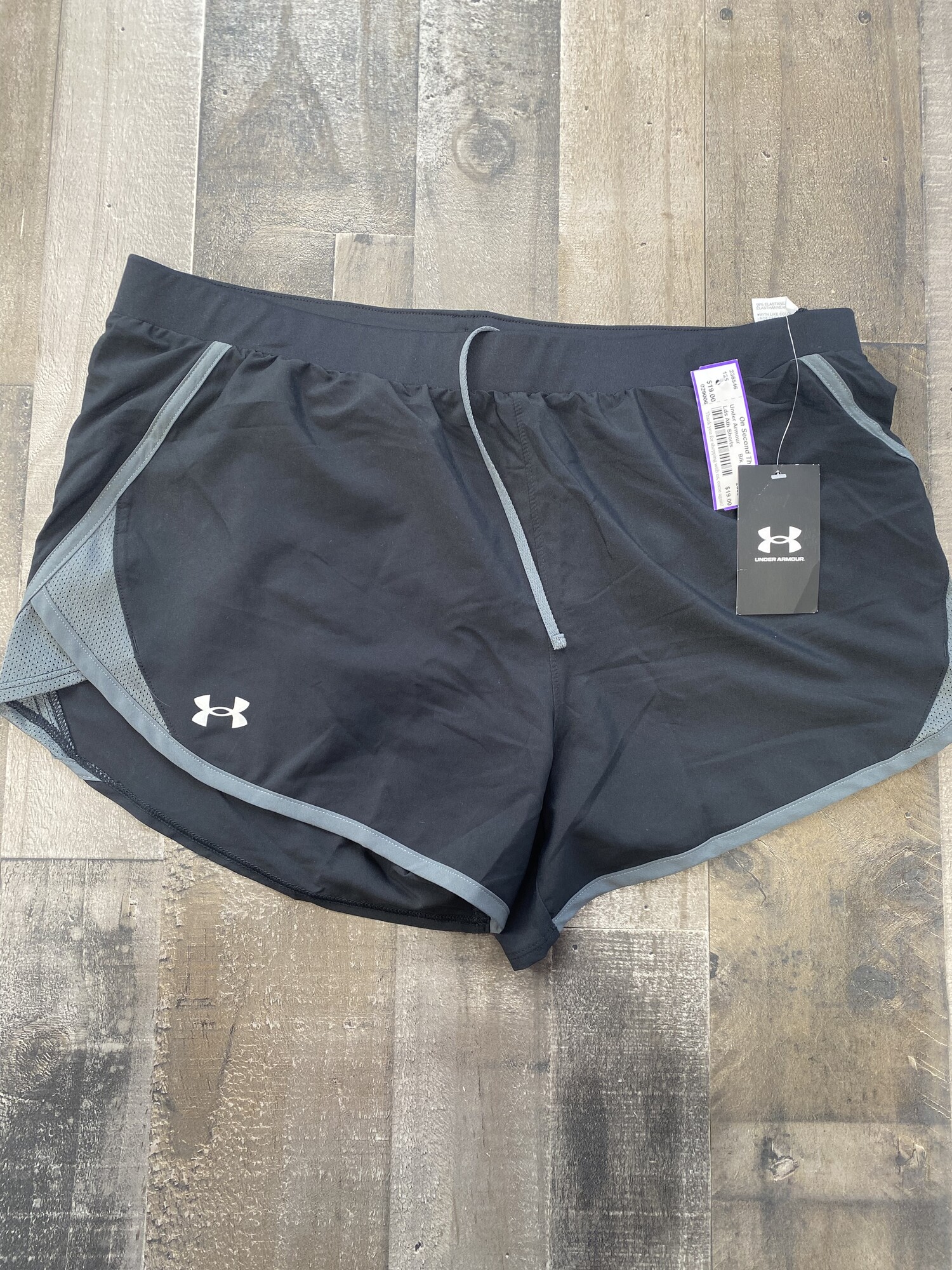 Ladies Athletic Shorts NEW, Black, Size: Ms XL