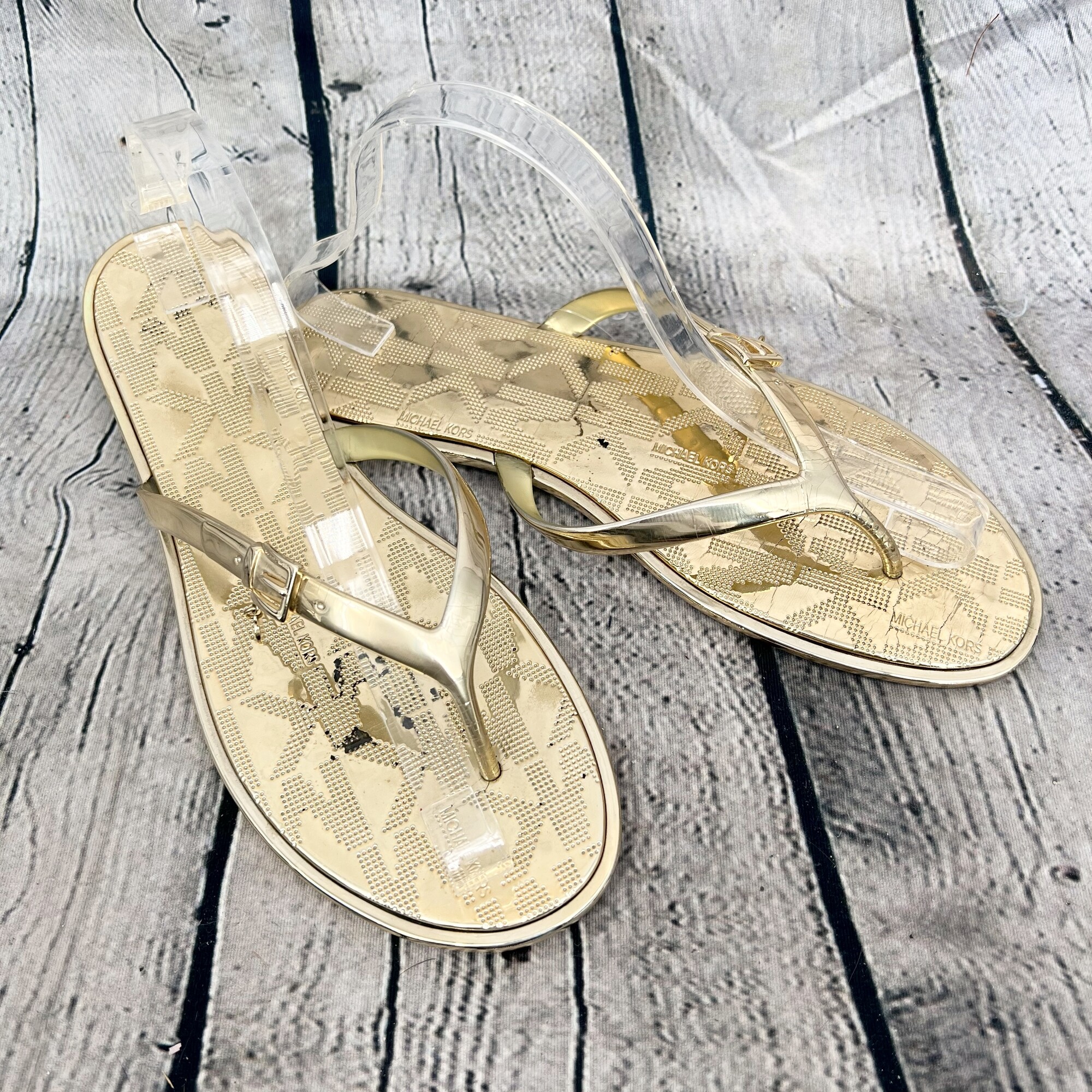 Michael Kors Flip Flops | Once 'n Again in Fairbury, IL