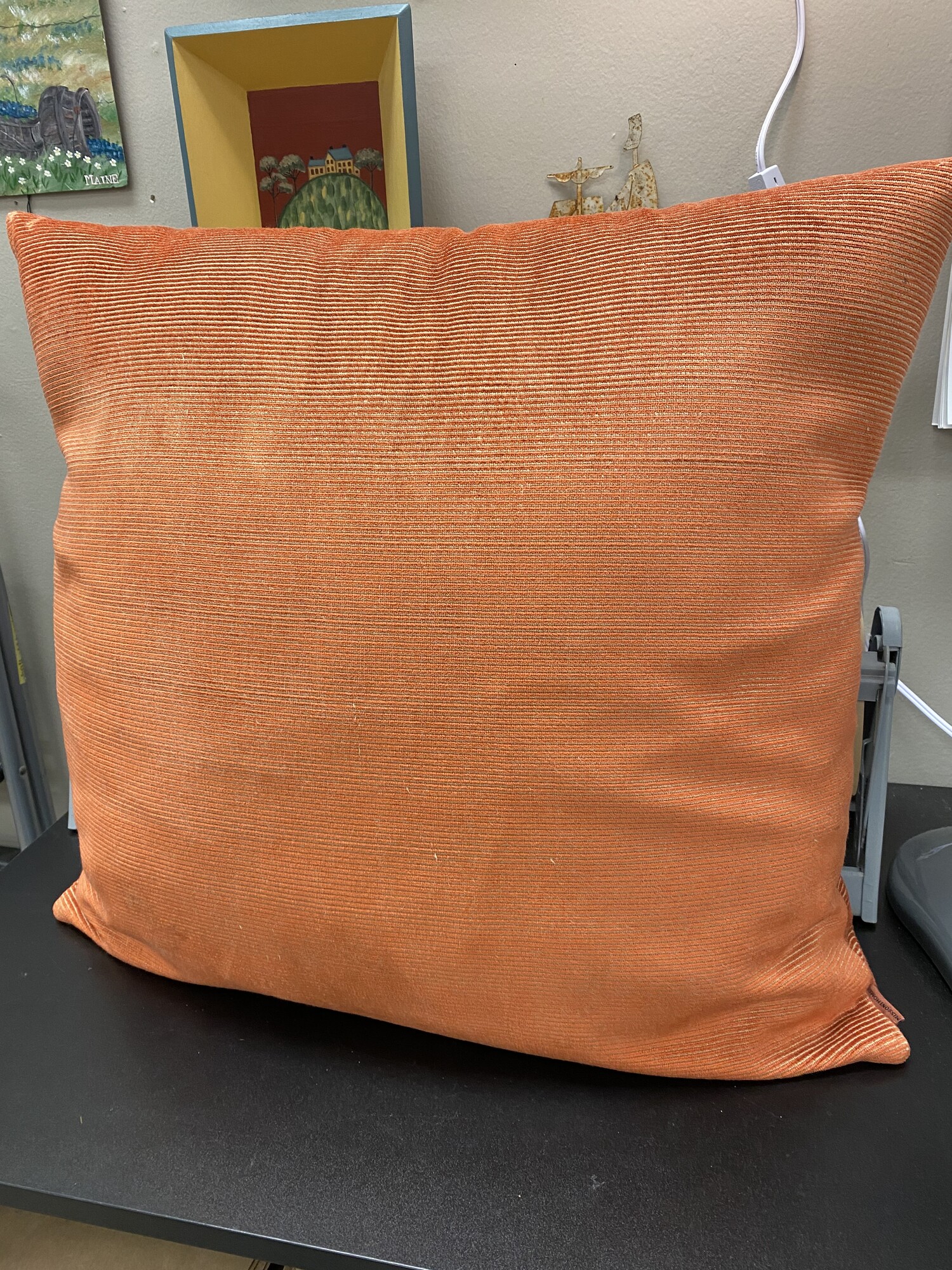Missoni Home Pillow, Rust, Size: 22x22 Inch