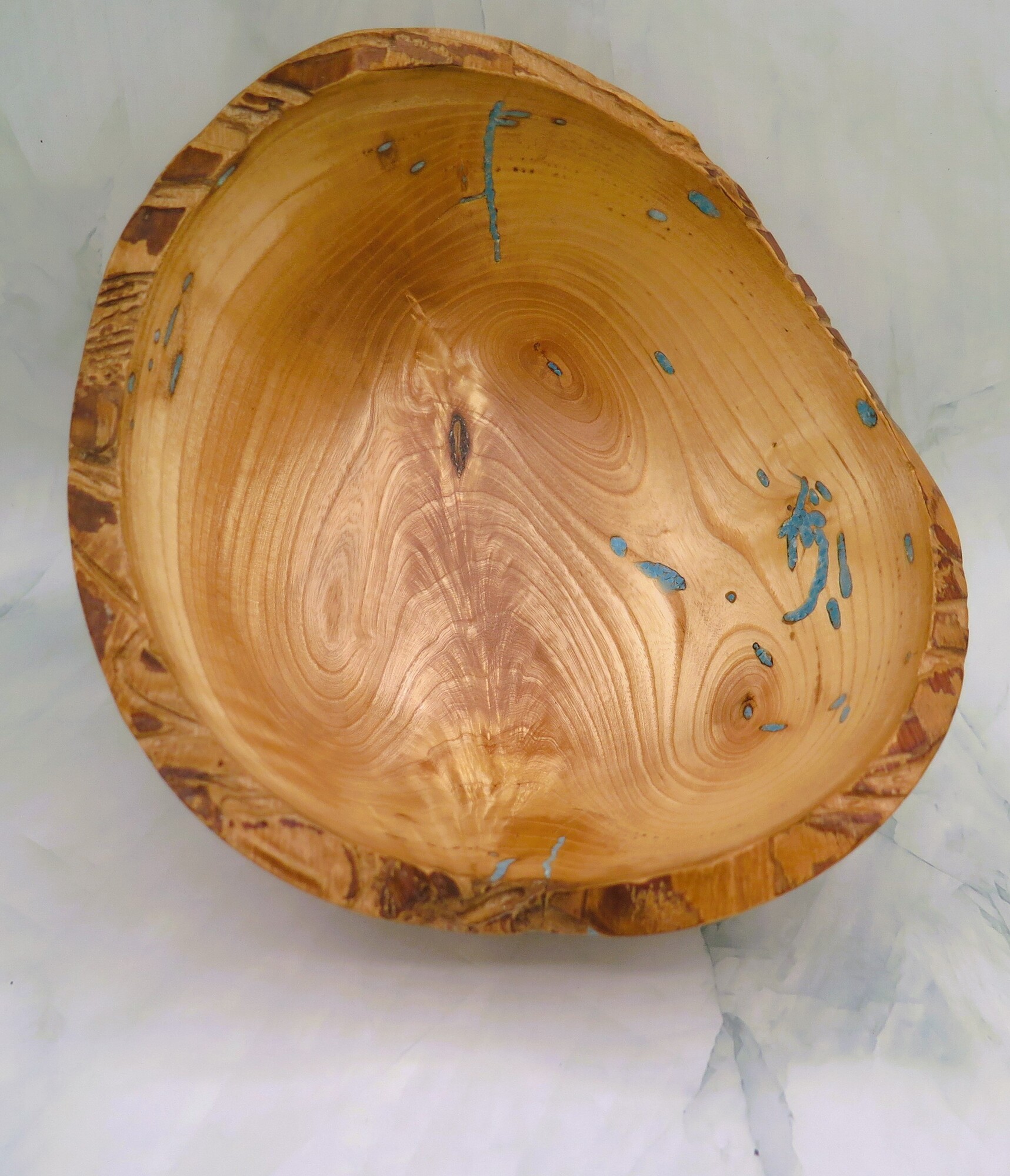 Bowl NatEdge Cedar, Brown, Size: 7.5x2