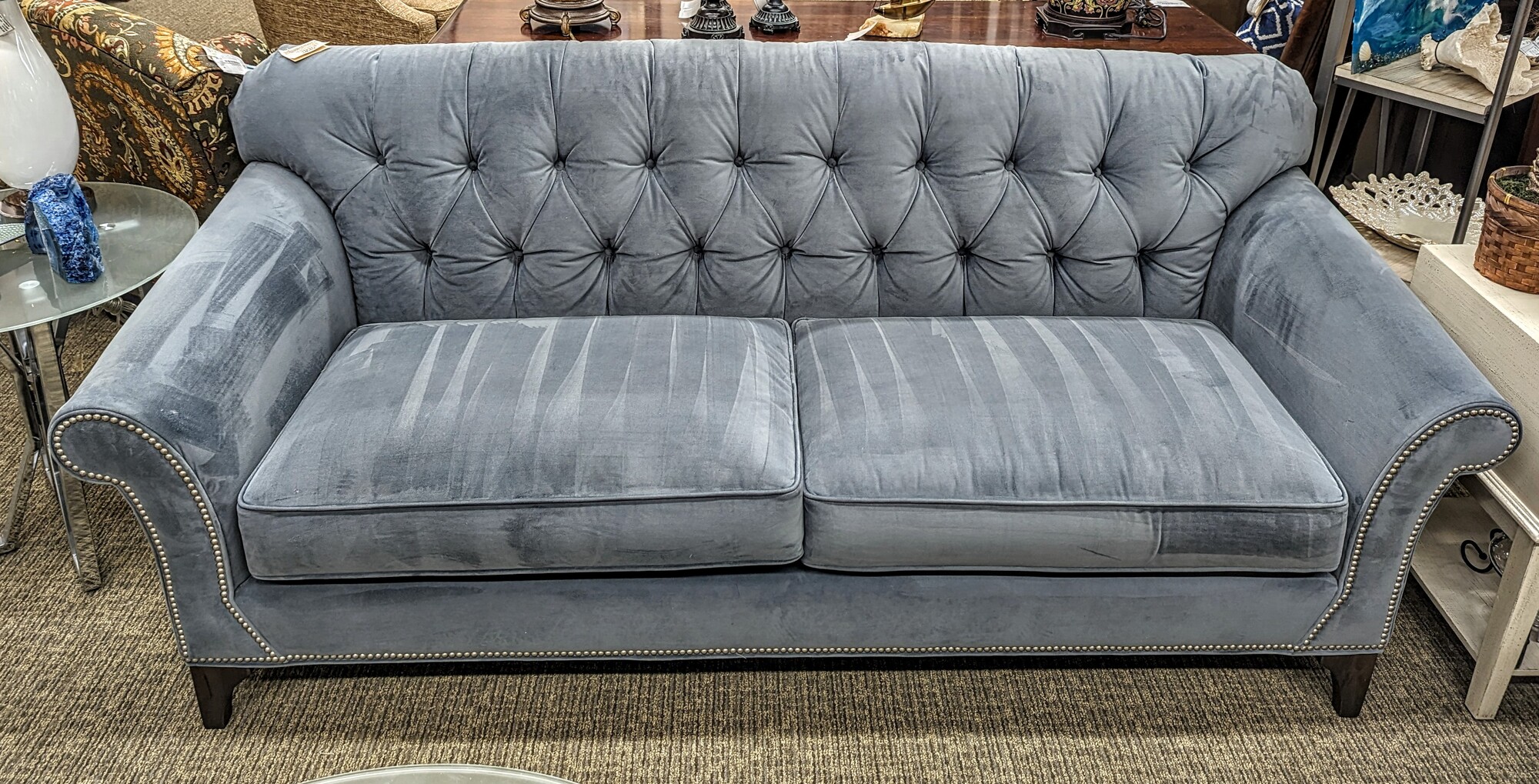 Arhaus Tufted Sofa | Consign Home Couture