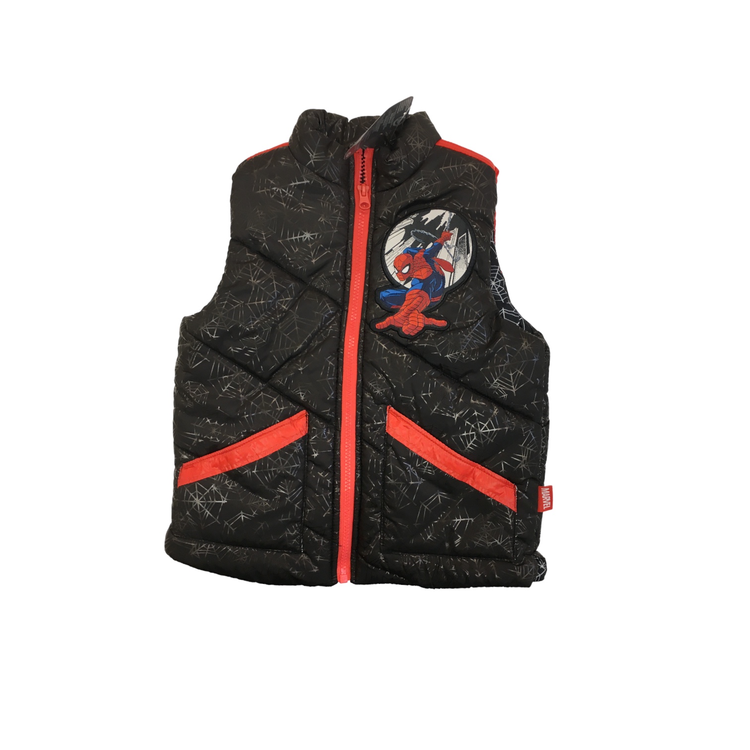 American Threads Melany Denim Puffer Vest