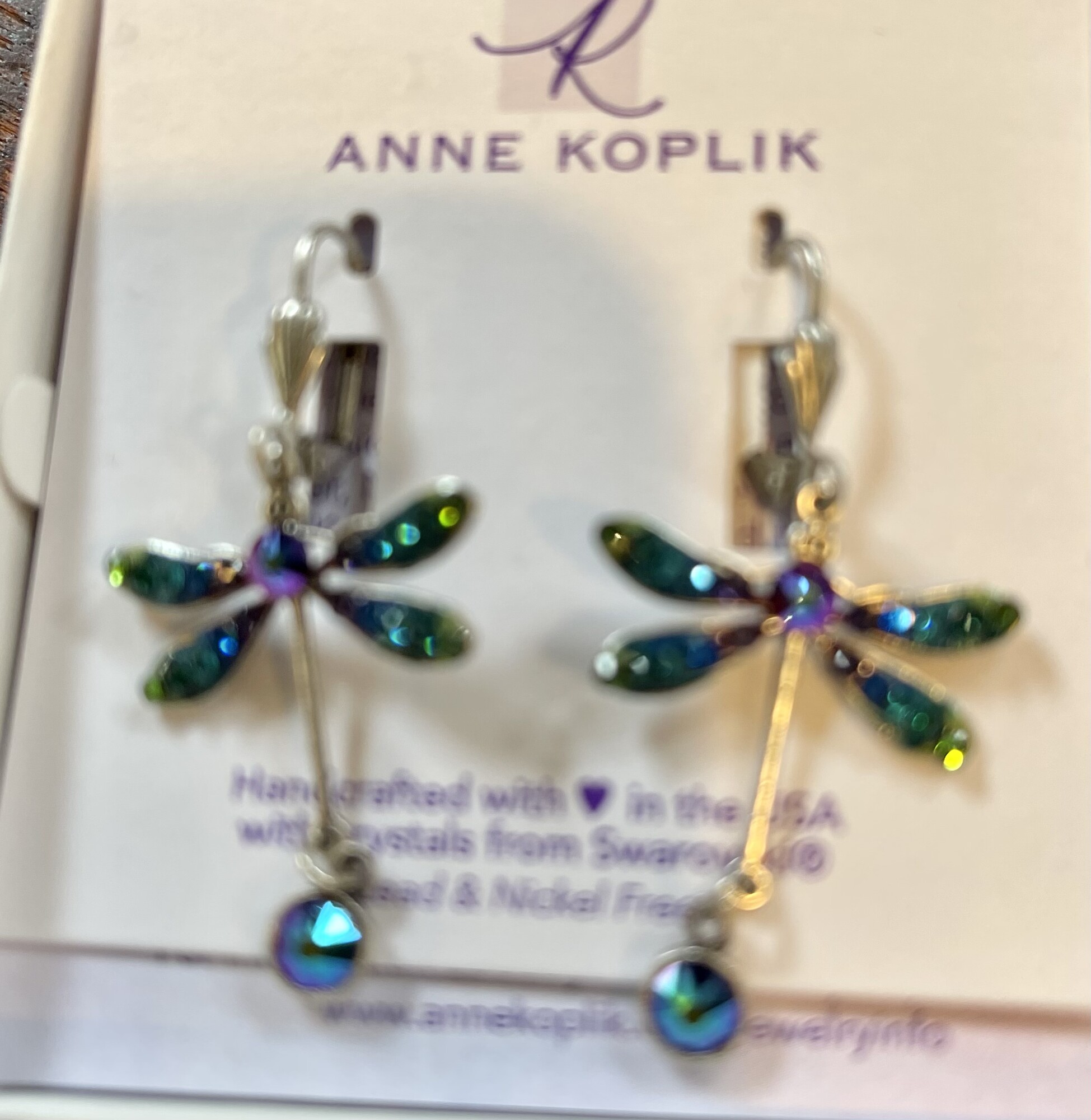 Dragon Fly Earrings, None, Size: None