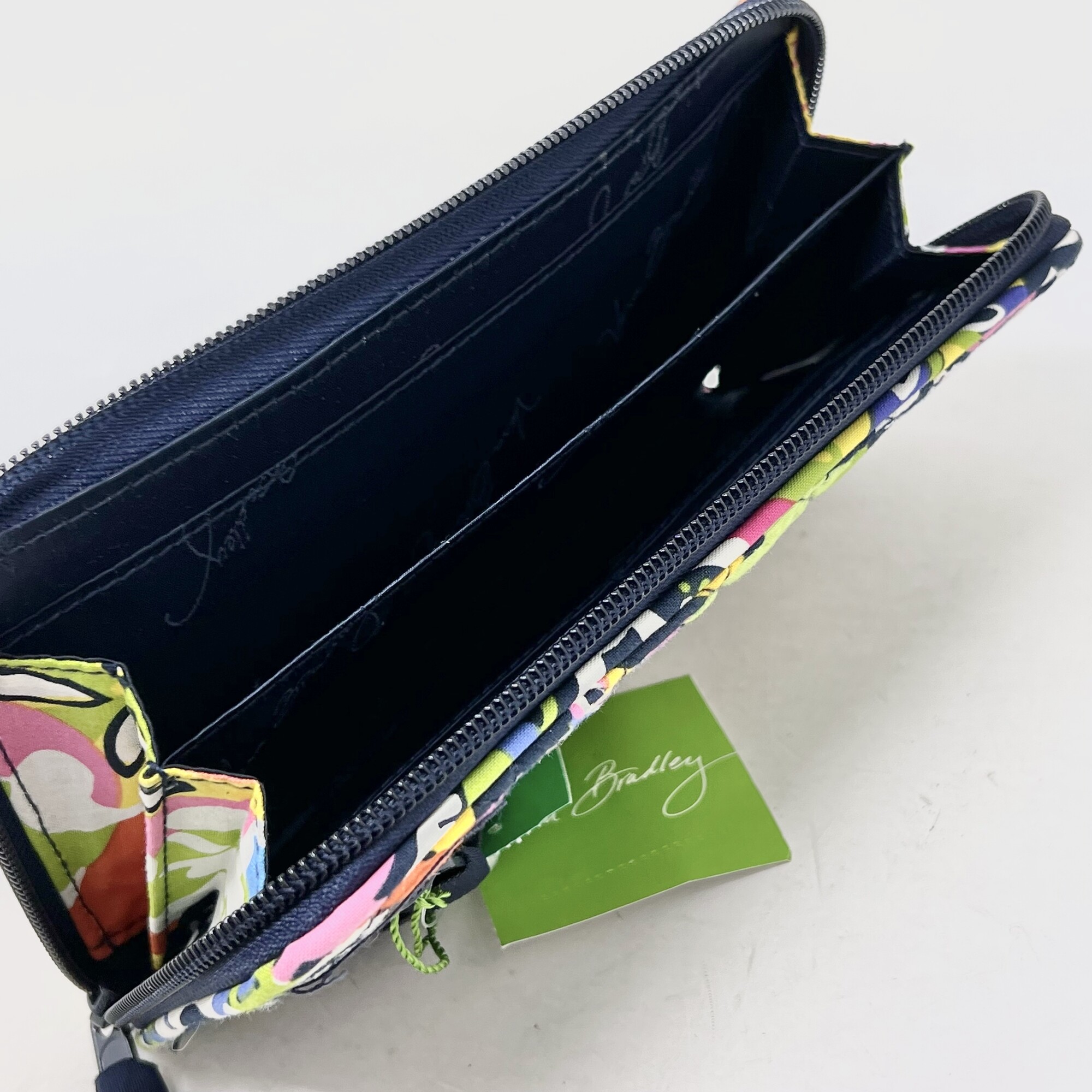 vera bradley wallet zip around