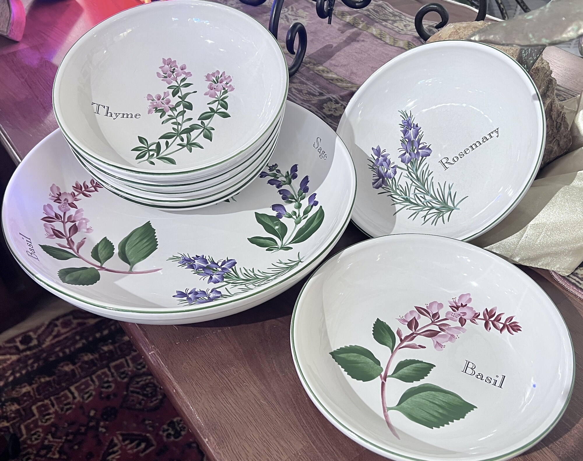 Salad Set Portugal - Herb themed
Size: 8 Pieces