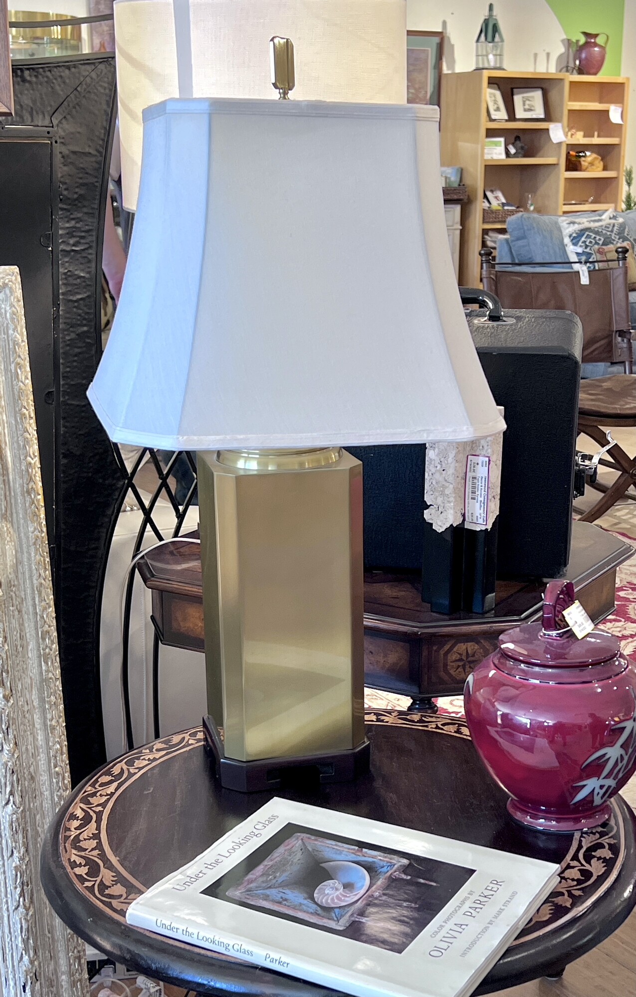 Brass Table Lamp
Size: 30 H