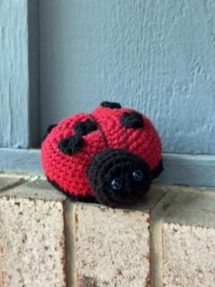 Handmade by a local vendor.
Crochet; for decorative use only.