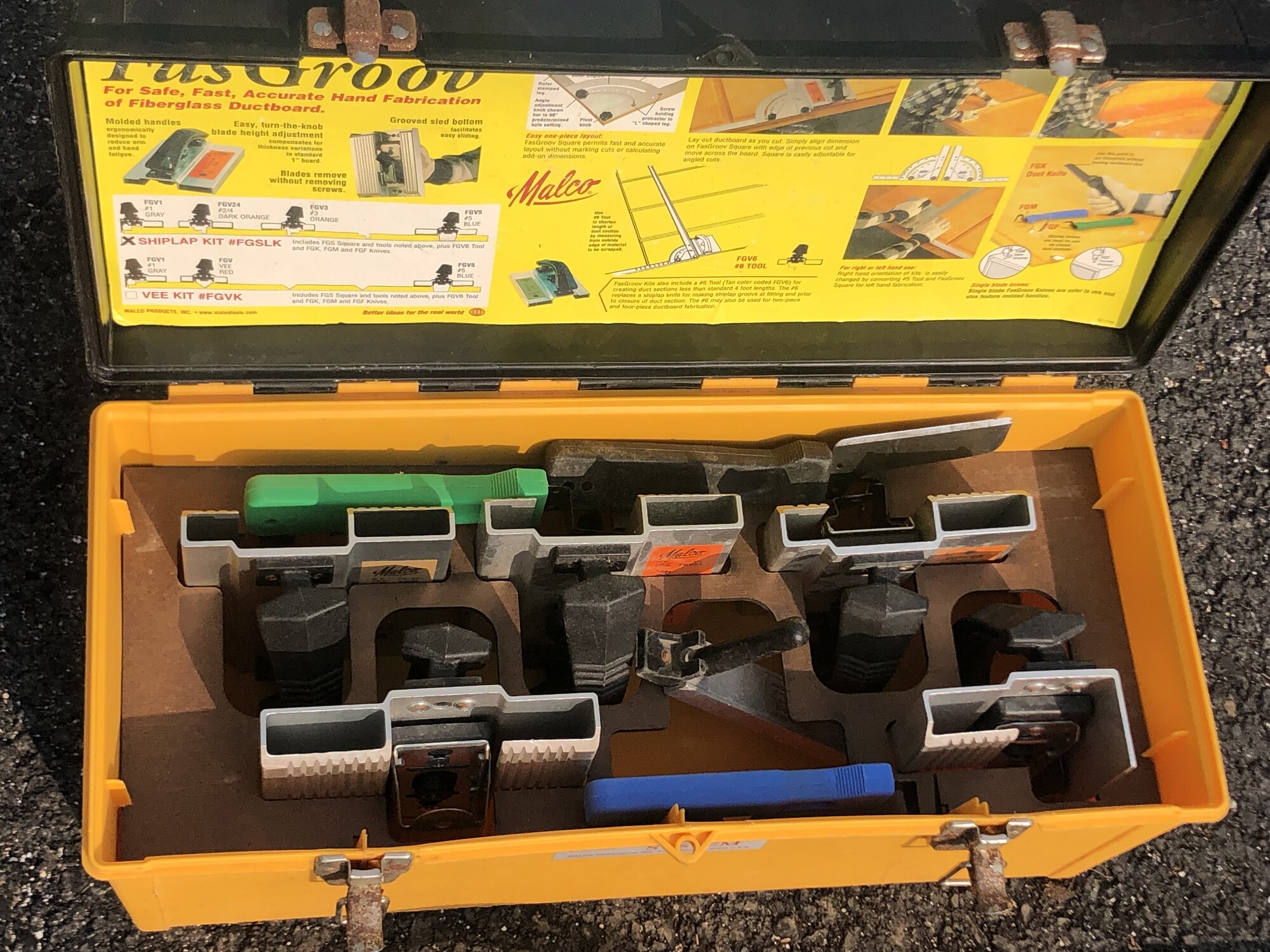 Duct Board Tool Kit The TOOL CONSIGNMENT® Store