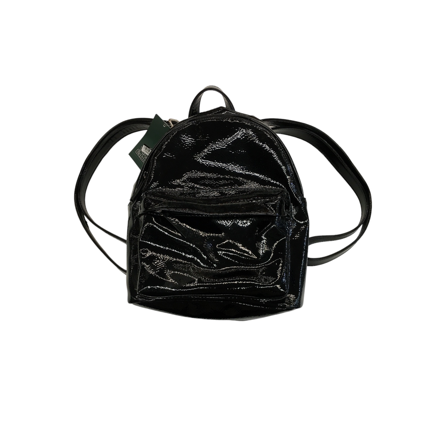 Savage X Faux Leather Envelope Pouch in Black