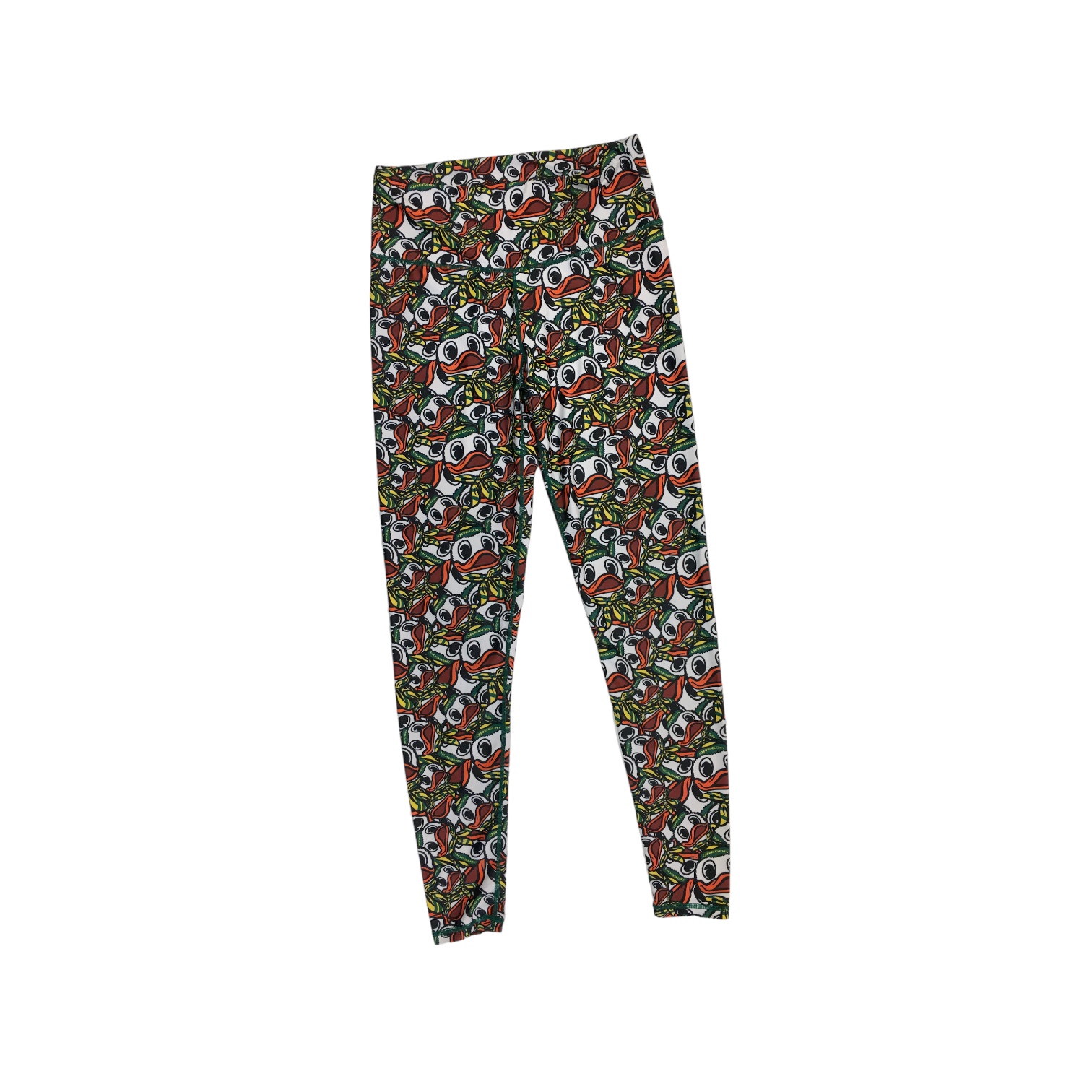 Youth Green Wayne State Warriors All Over Print Leggings