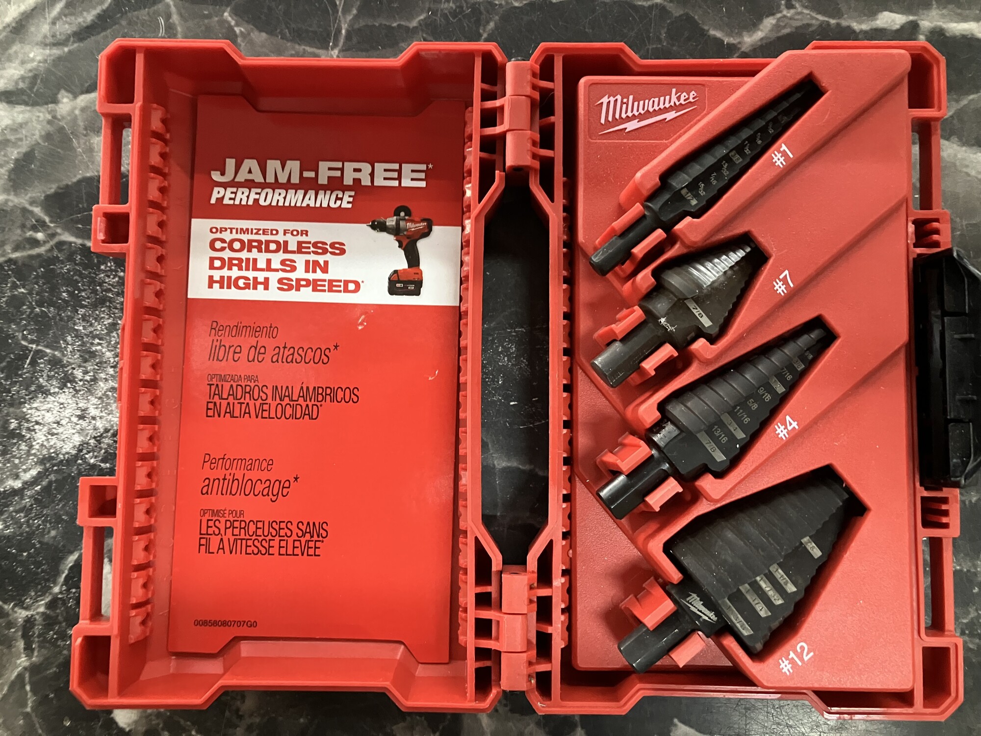 Step Drill Bit Set Tool Belt Consignments Online Store