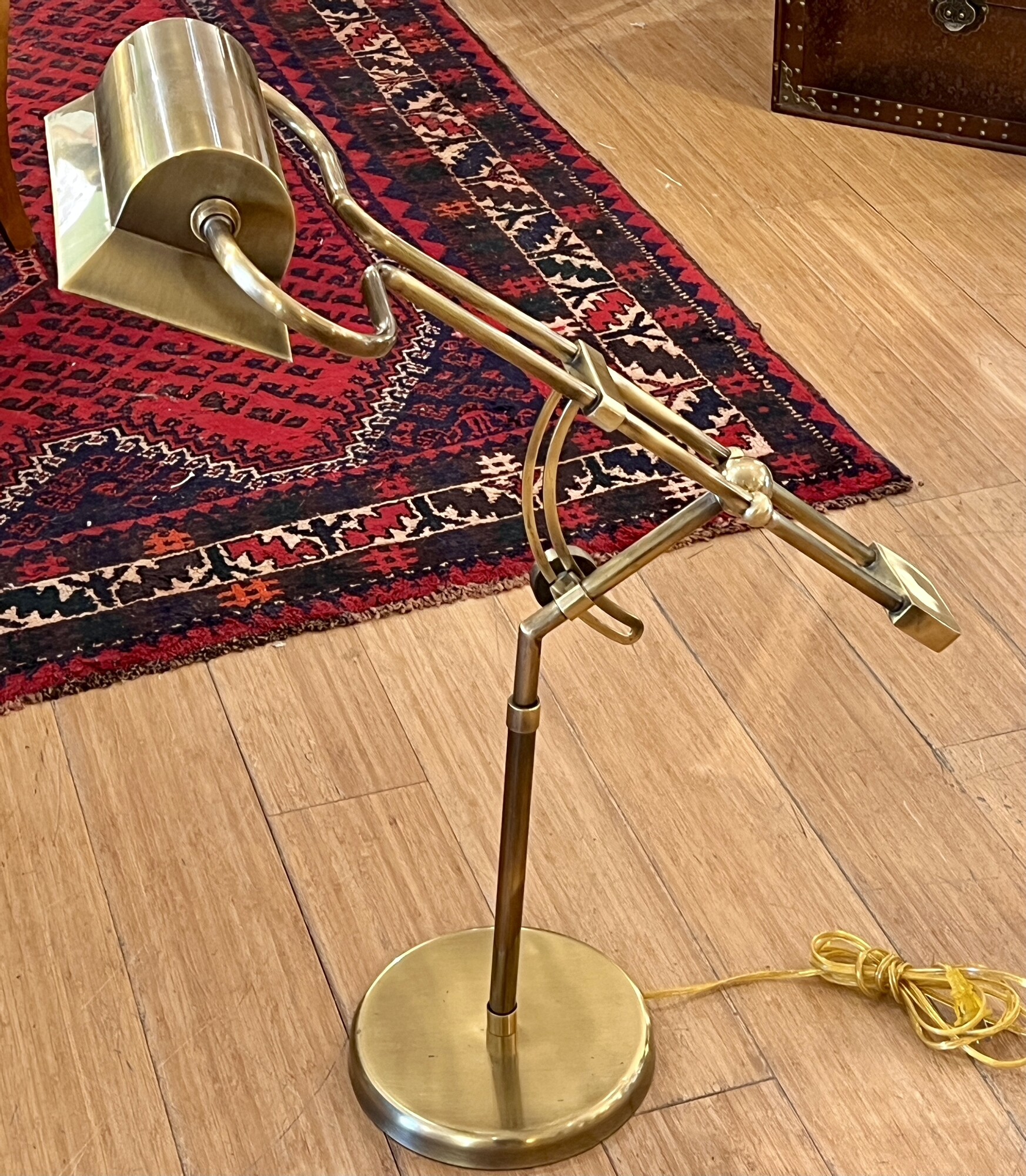 Vintage Brass Task Lamp
