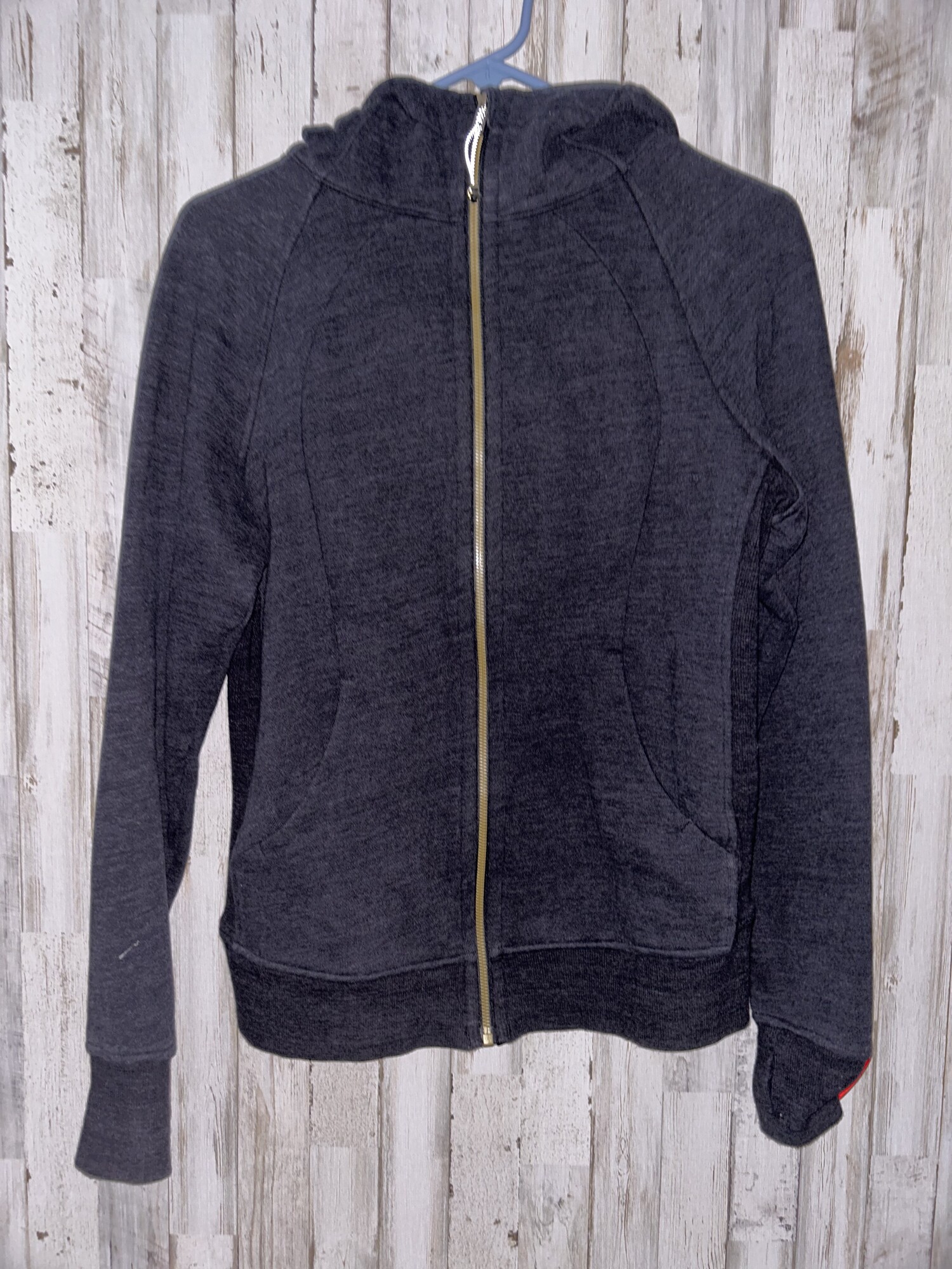 Sz10 Dark Grey Zip Jacket | The Plaid Pecan