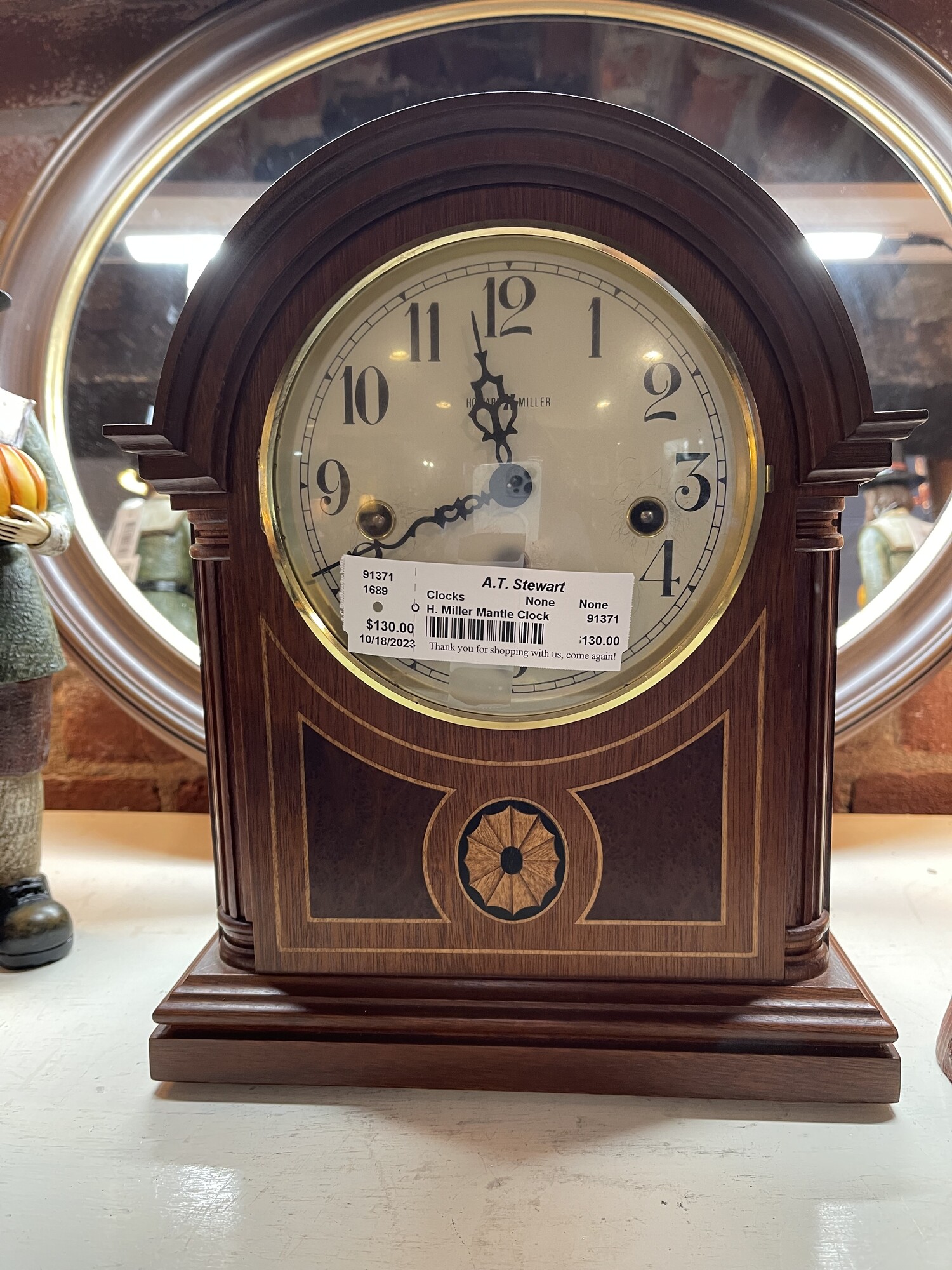 H. Miller Mantle Clock