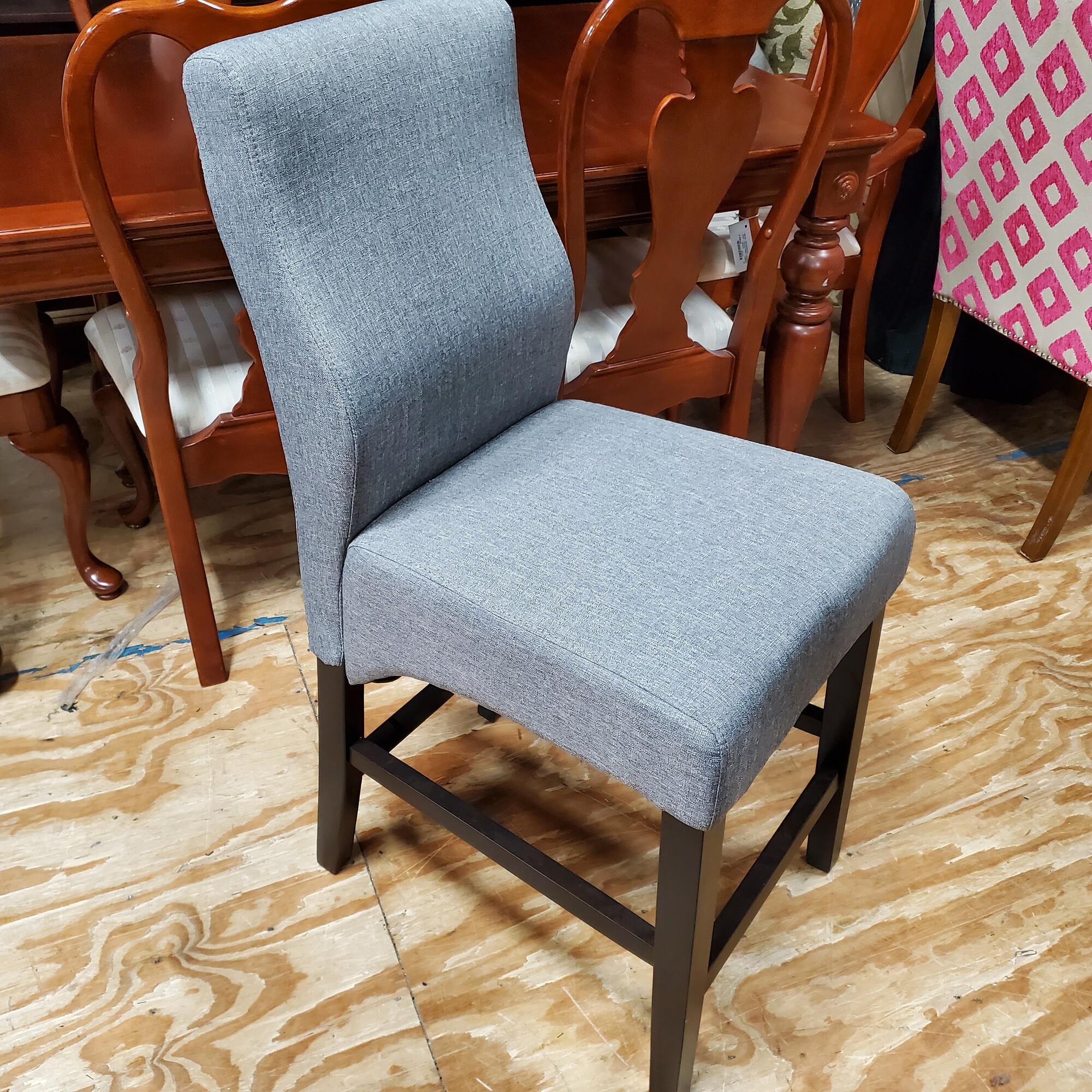 NEW Set/4 Dining Chairs, Grey