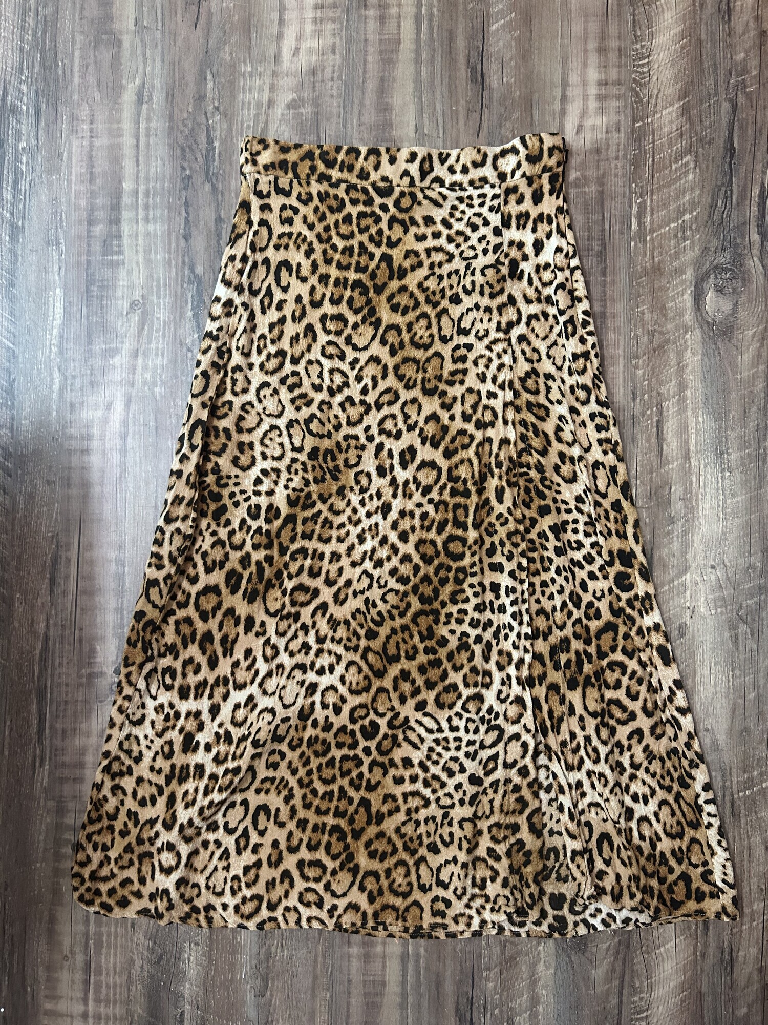 Zara leopard 2024 maxi skirt