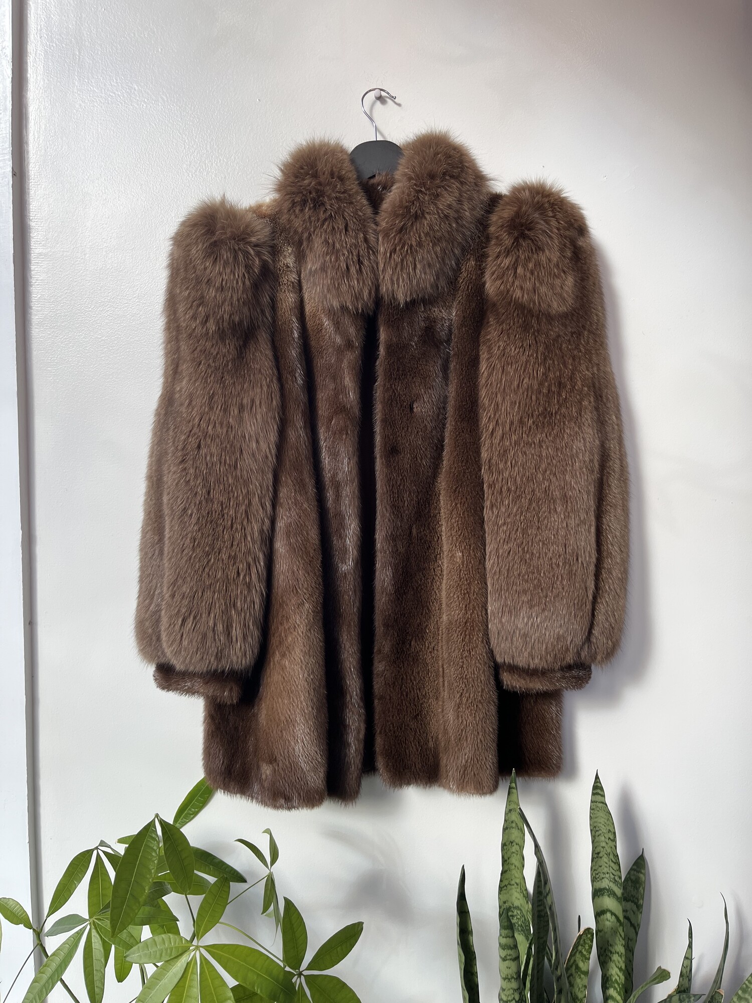 WM. H. Harris Vintage Fur Coat, Brown