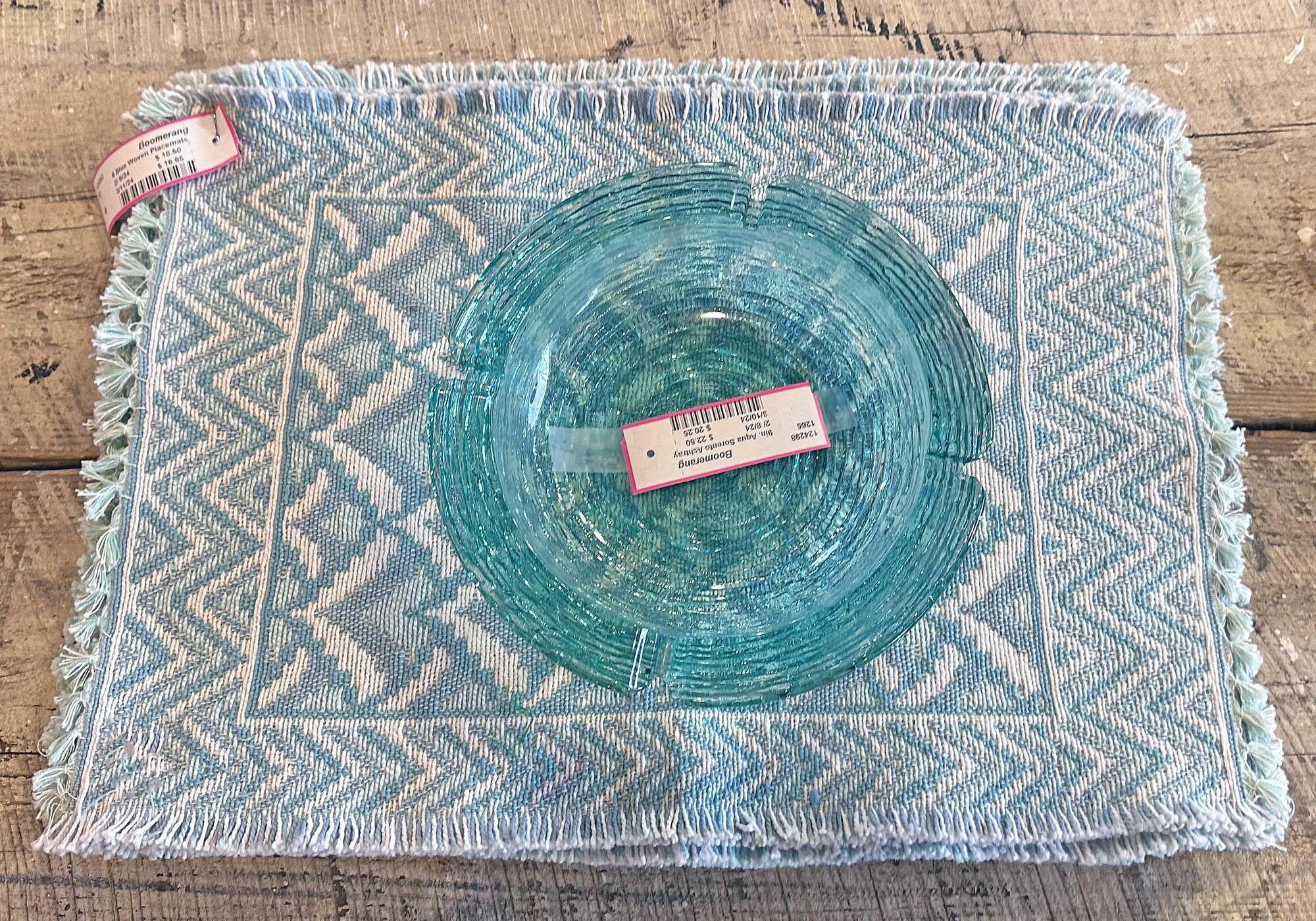 6 Blue Woven Placemats

Handwoven
Made in India
Unused