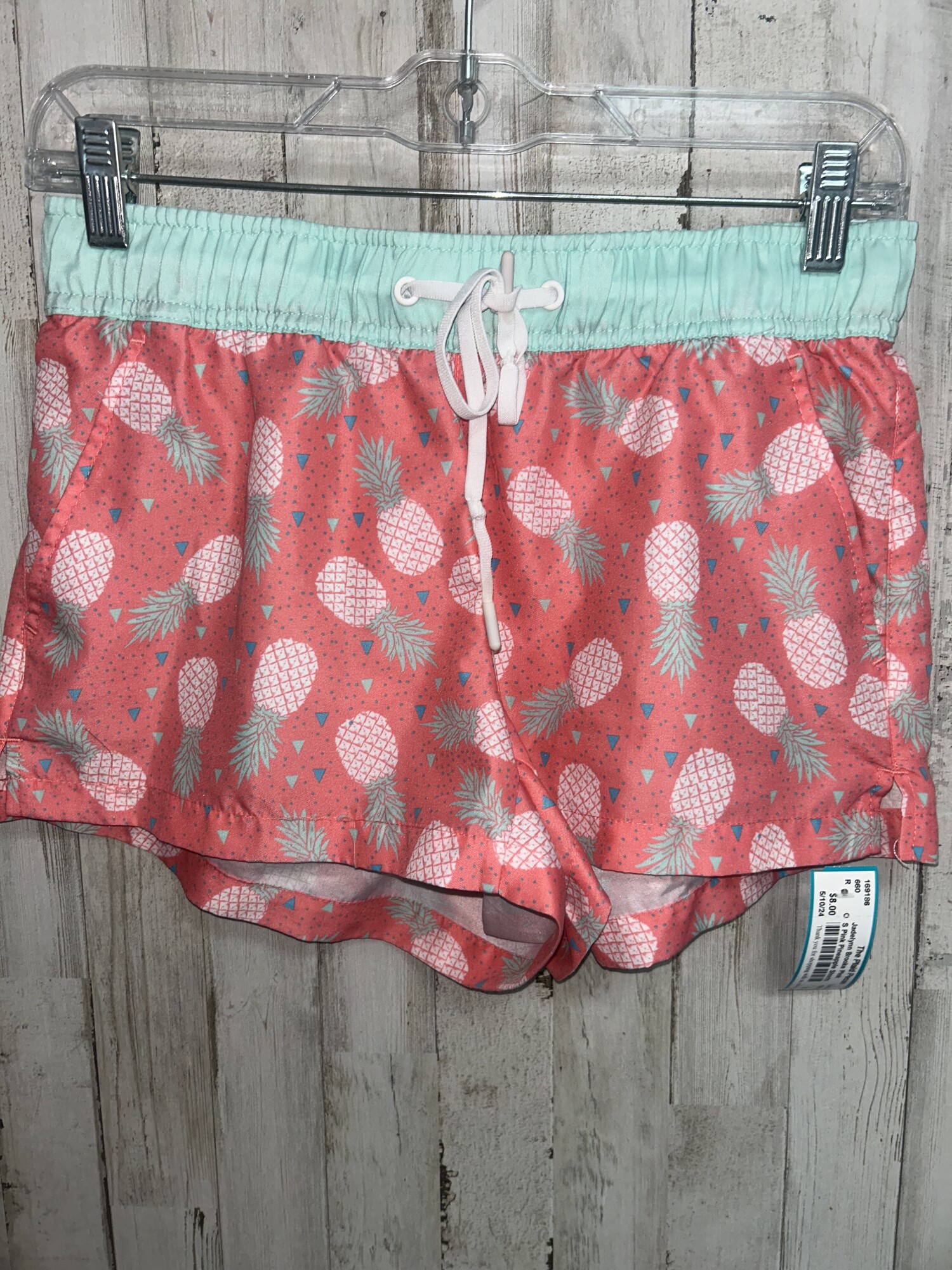 S Pink Pineapple Shorts | The Plaid Pecan