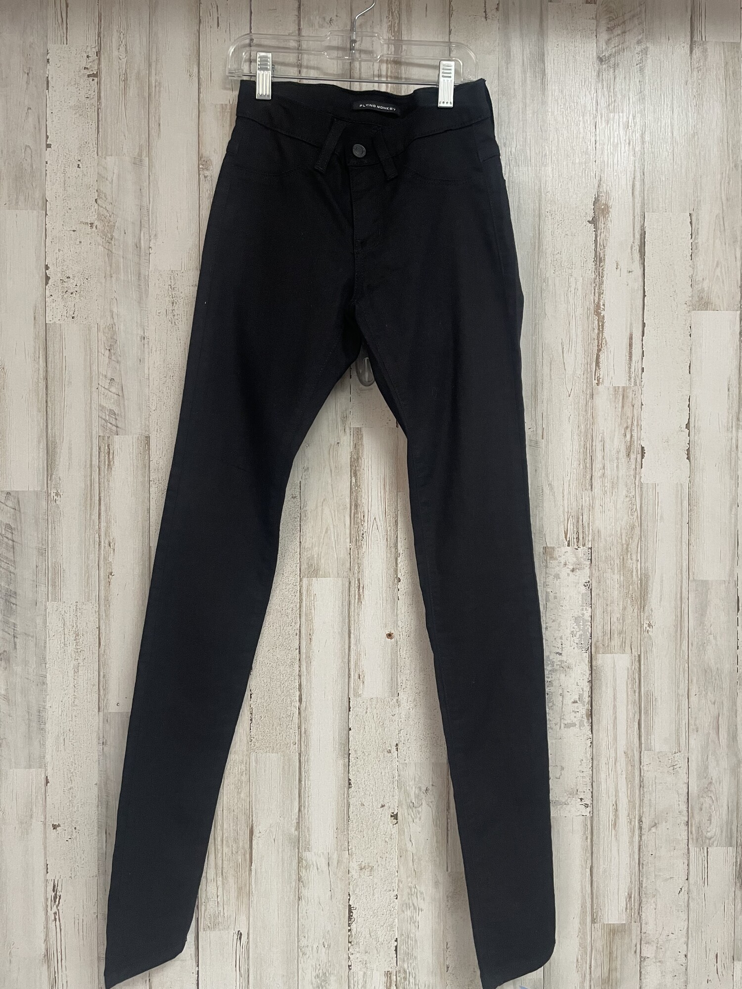 XS Black Sinny Jeans The Plaid Pecan