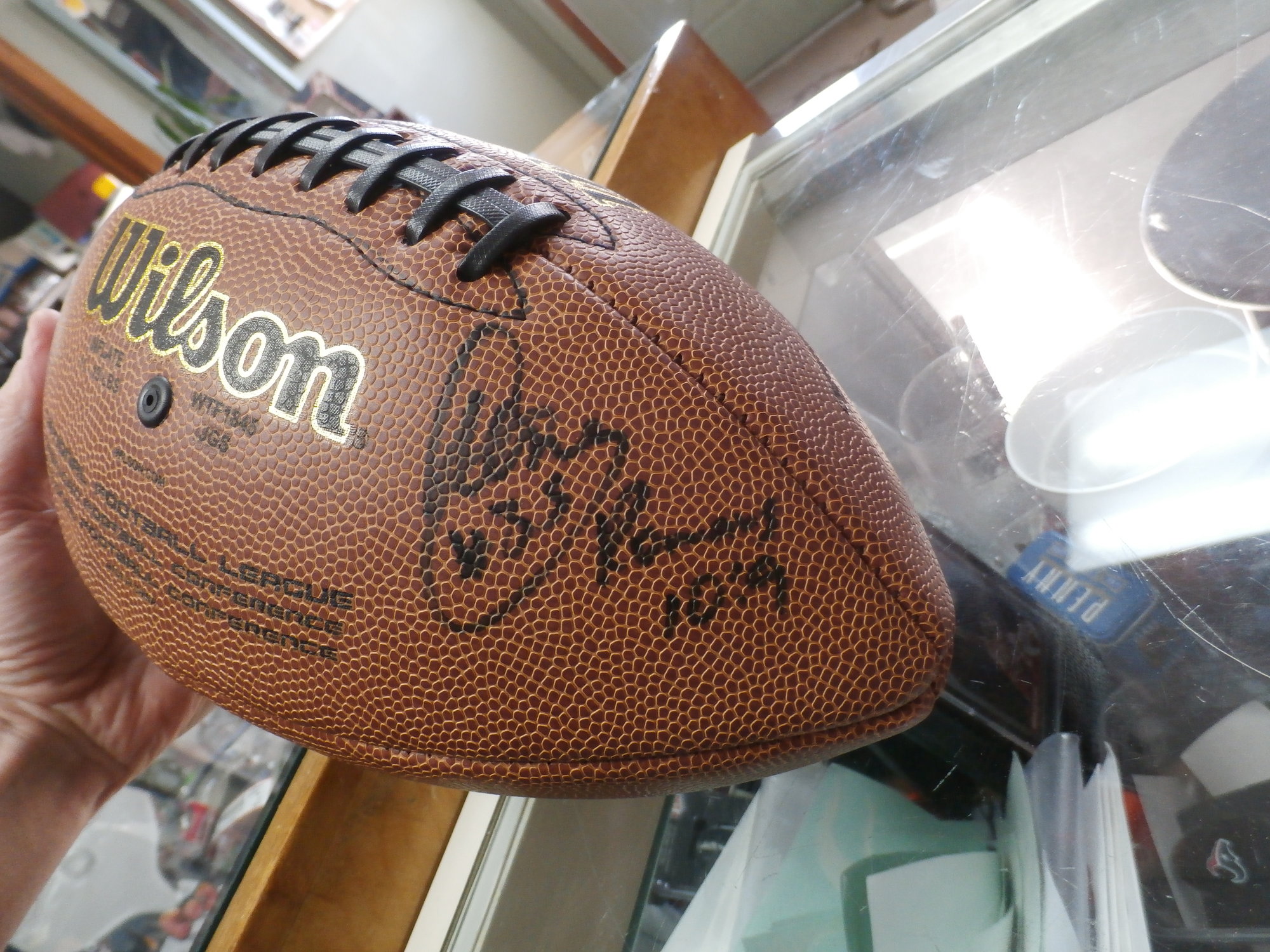 Wilson Pittsburgh Steelers Football Full Size Autographable