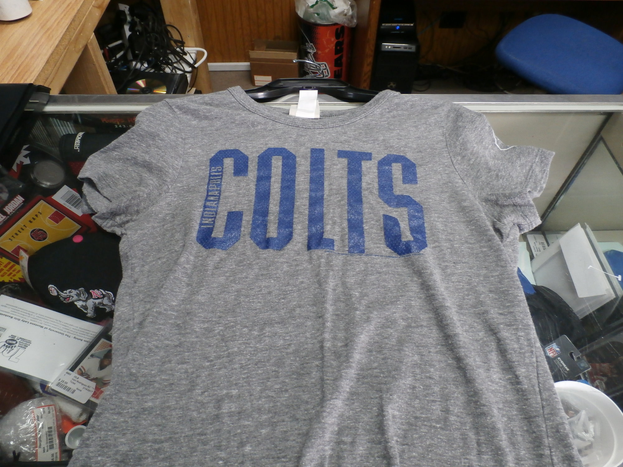 Indy Colts Shirt Womens  Recycled ActiveWear ~ FREE SHIPPING USA ONLY~