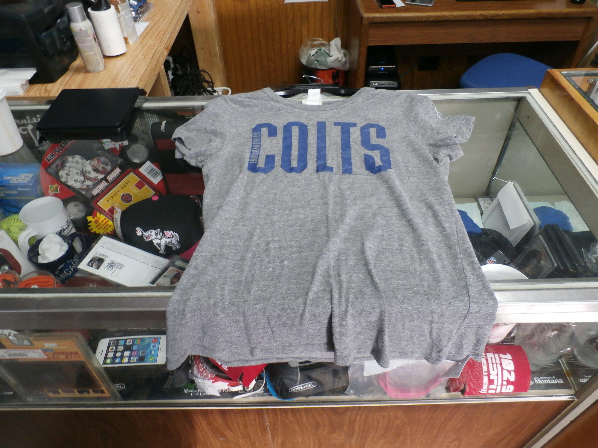 Indy Colts Shirt Womens  Recycled ActiveWear ~ FREE SHIPPING USA ONLY~