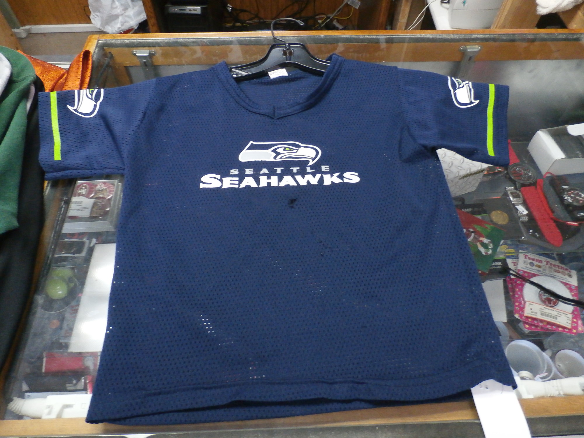 Seattle Seahawks Jersey  Recycled ActiveWear ~ FREE SHIPPING USA ONLY~