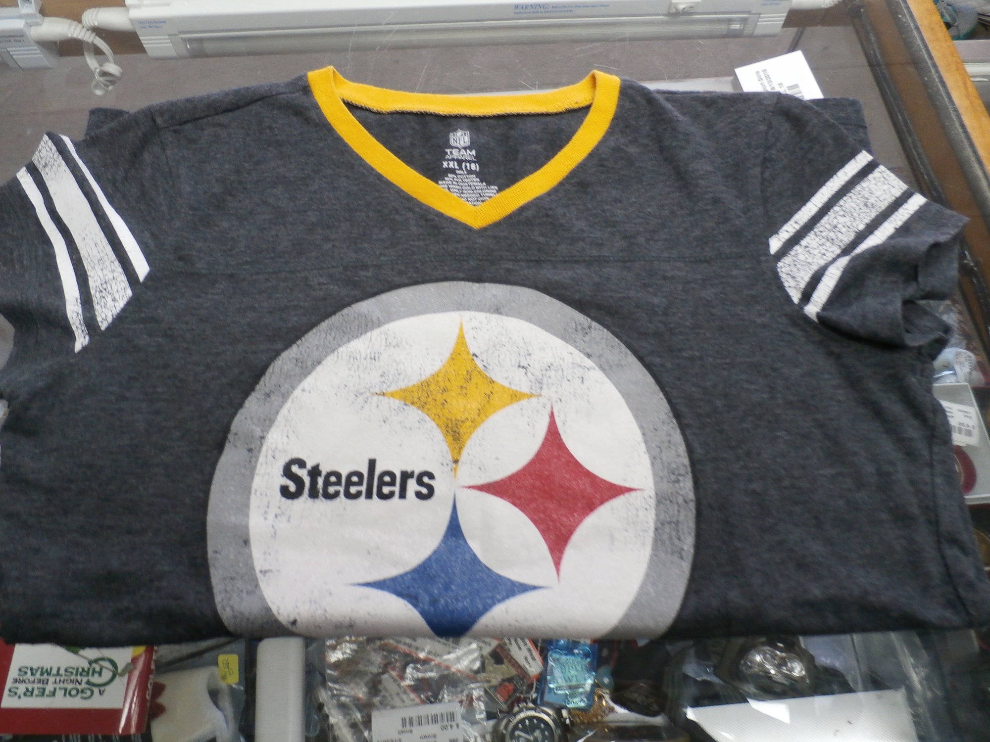 Pittsburgh Steelers Shirt  Recycled ActiveWear ~ FREE SHIPPING USA ONLY~