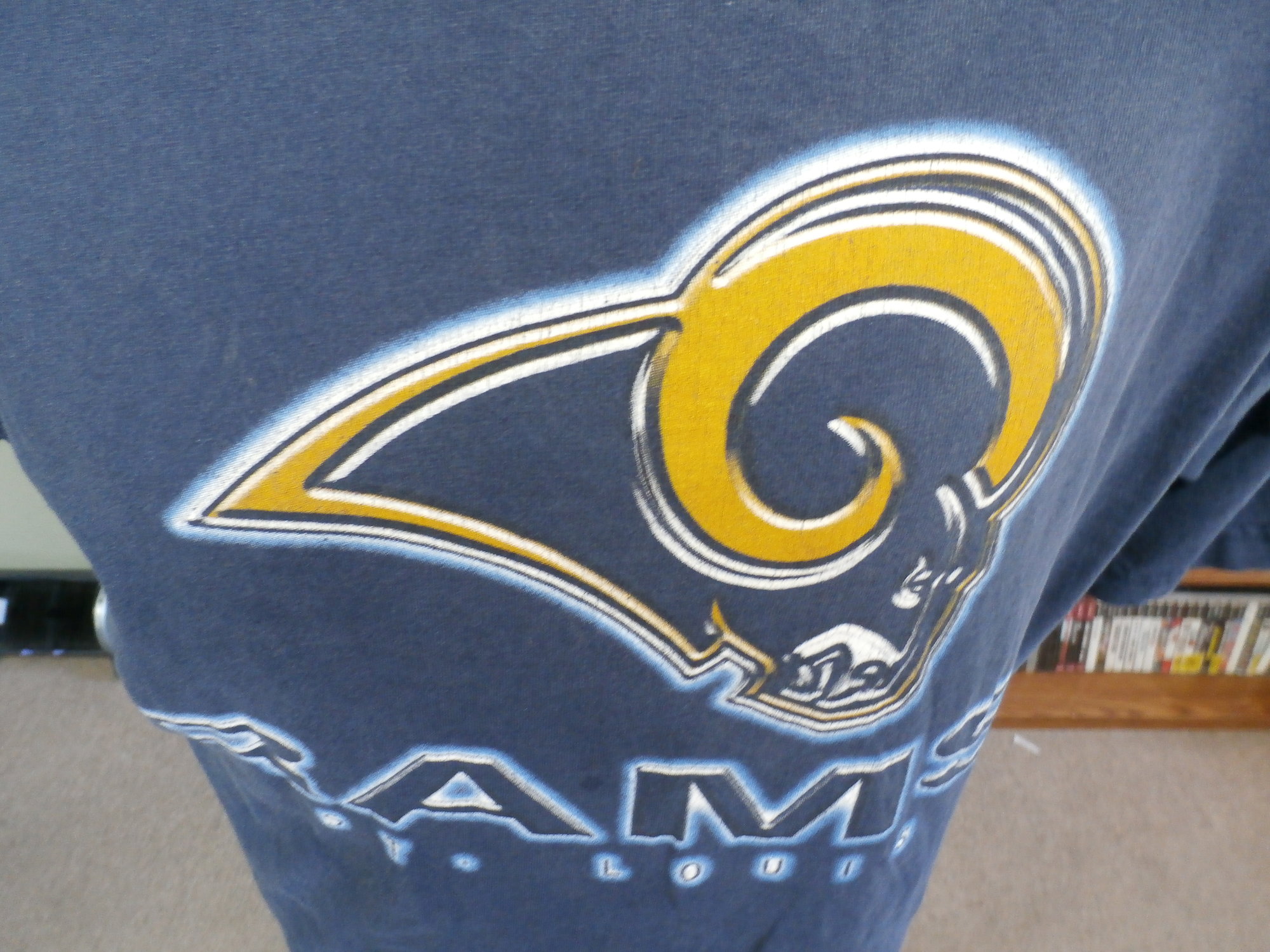 LA Rams LS Shirt  Recycled ActiveWear ~ FREE SHIPPING USA ONLY~