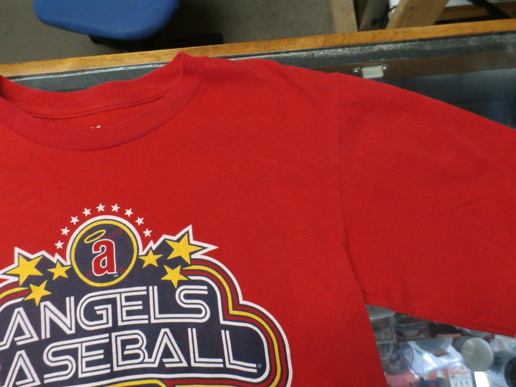 LA Angels Shirt  Recycled ActiveWear ~ FREE SHIPPING USA ONLY~