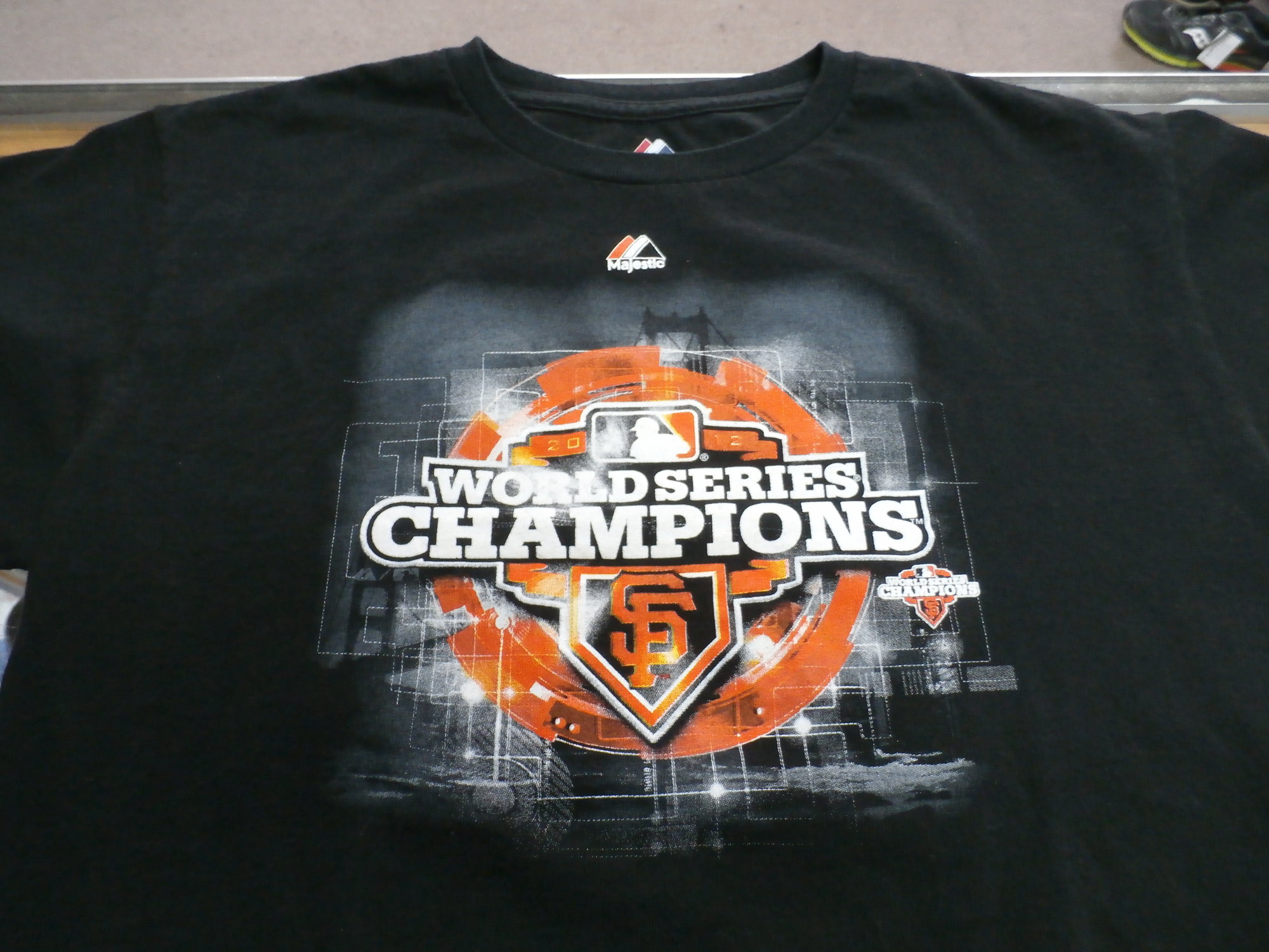 SF Giants T Shirt  Recycled ActiveWear ~ FREE SHIPPING USA ONLY~