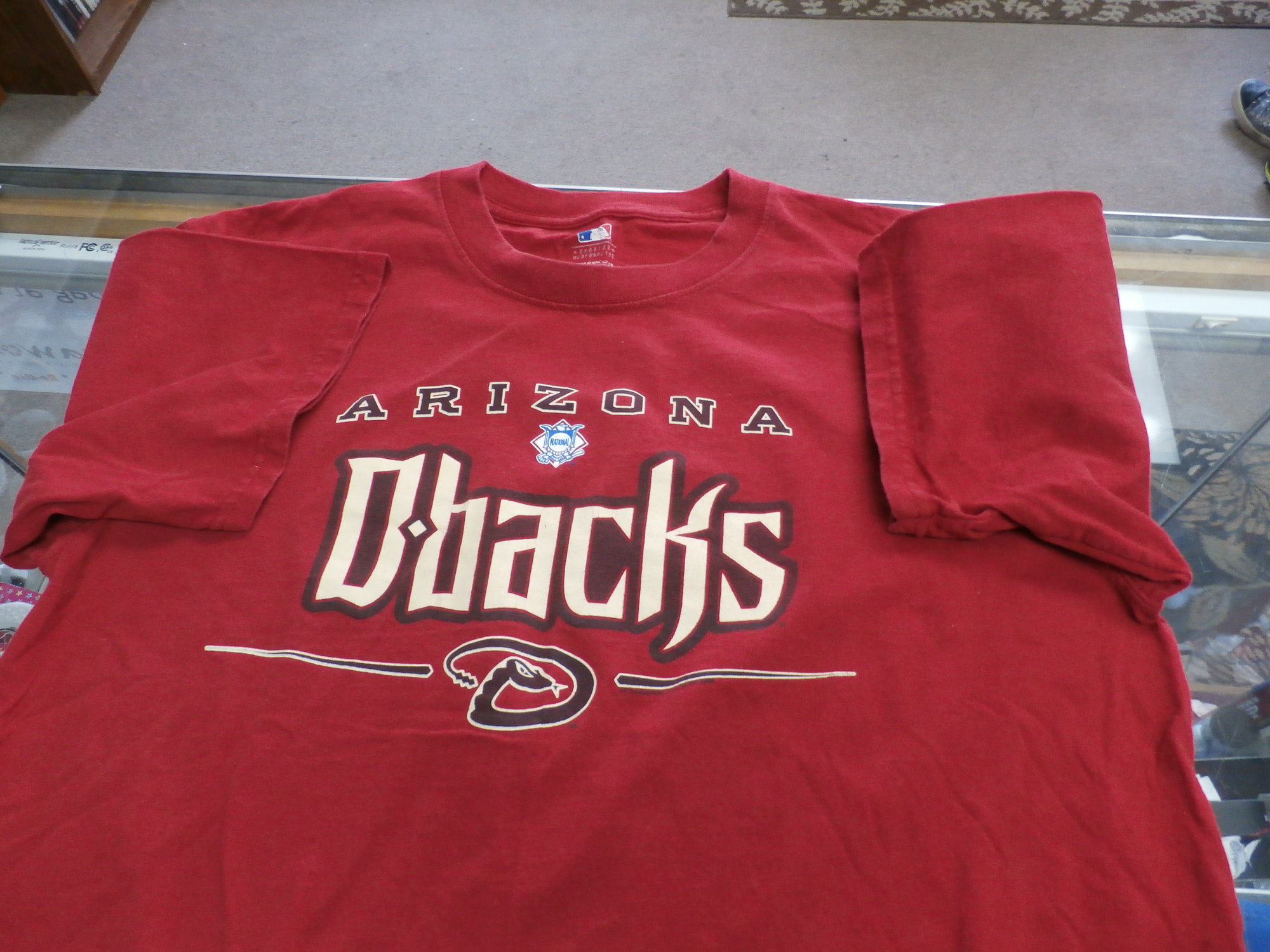 AZ Diamondbacks Jersey  Recycled ActiveWear ~ FREE SHIPPING USA ONLY~