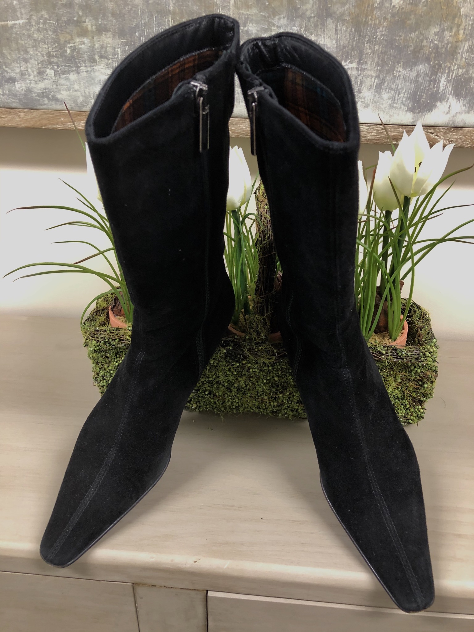 Aquatalia suede clearance boots