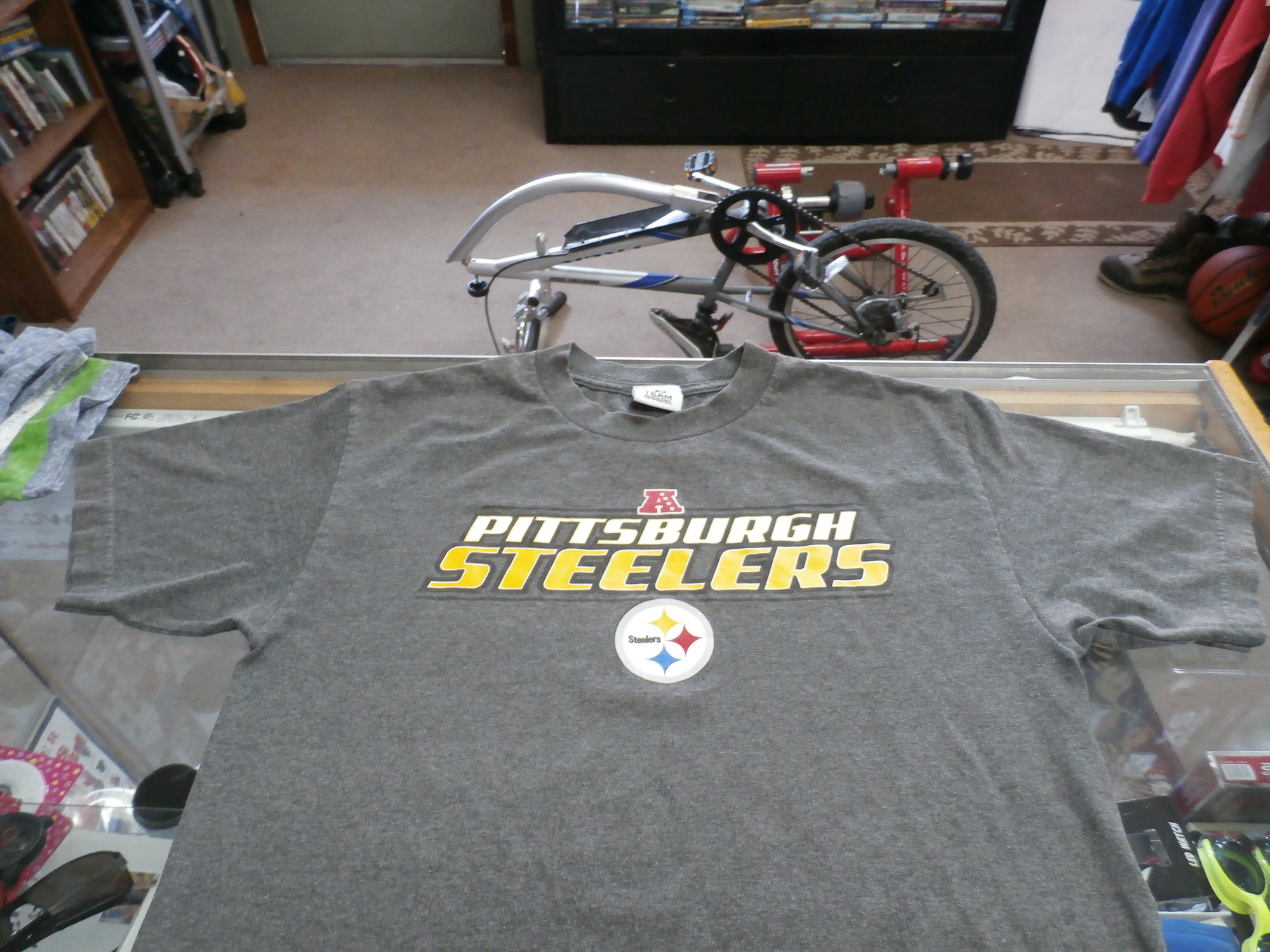 Pittsburgh Steelers Shirt  Recycled ActiveWear ~ FREE SHIPPING USA ONLY~