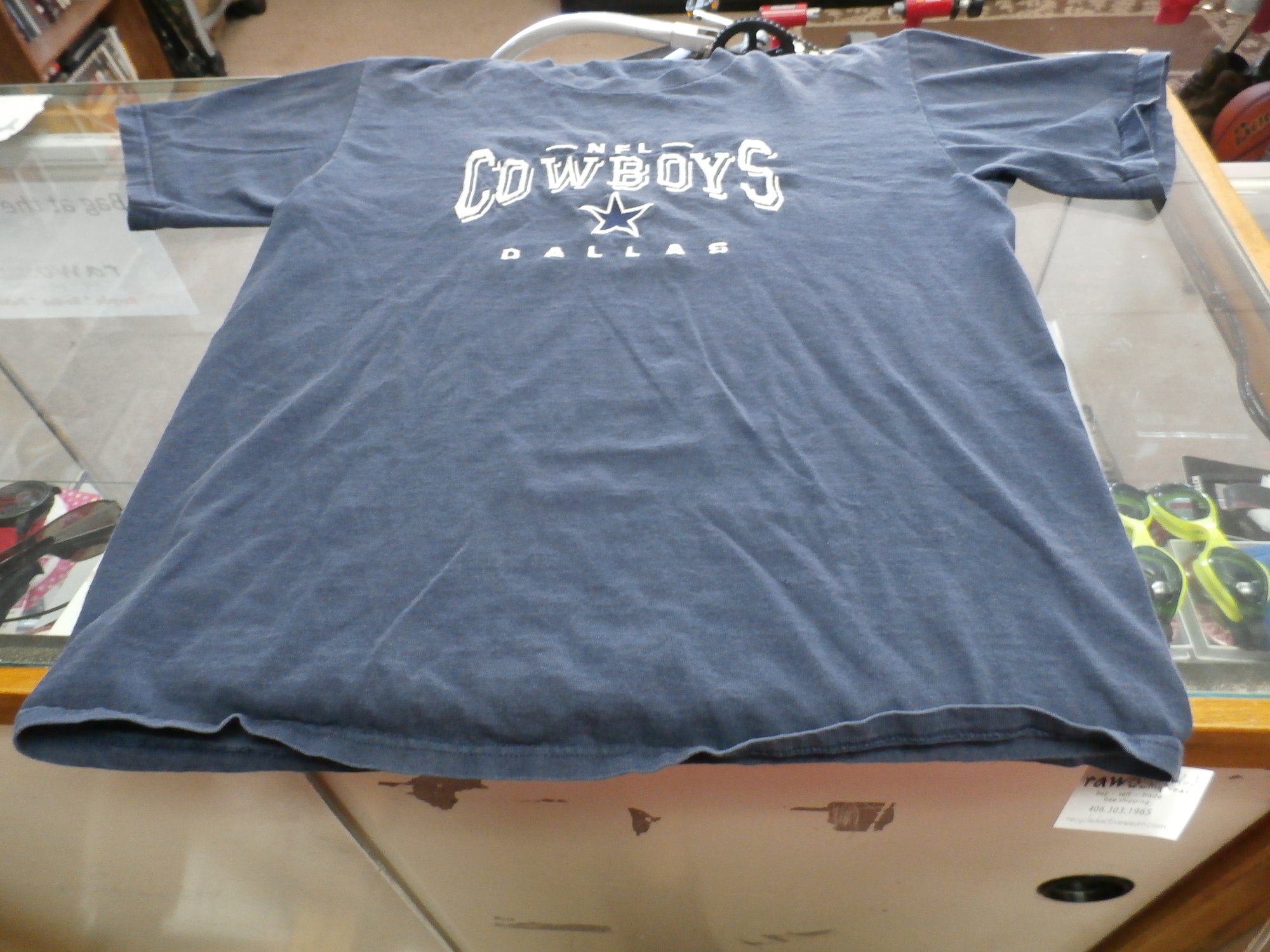 Dallas Cowboys Shirt  Recycled ActiveWear ~ FREE SHIPPING USA ONLY~