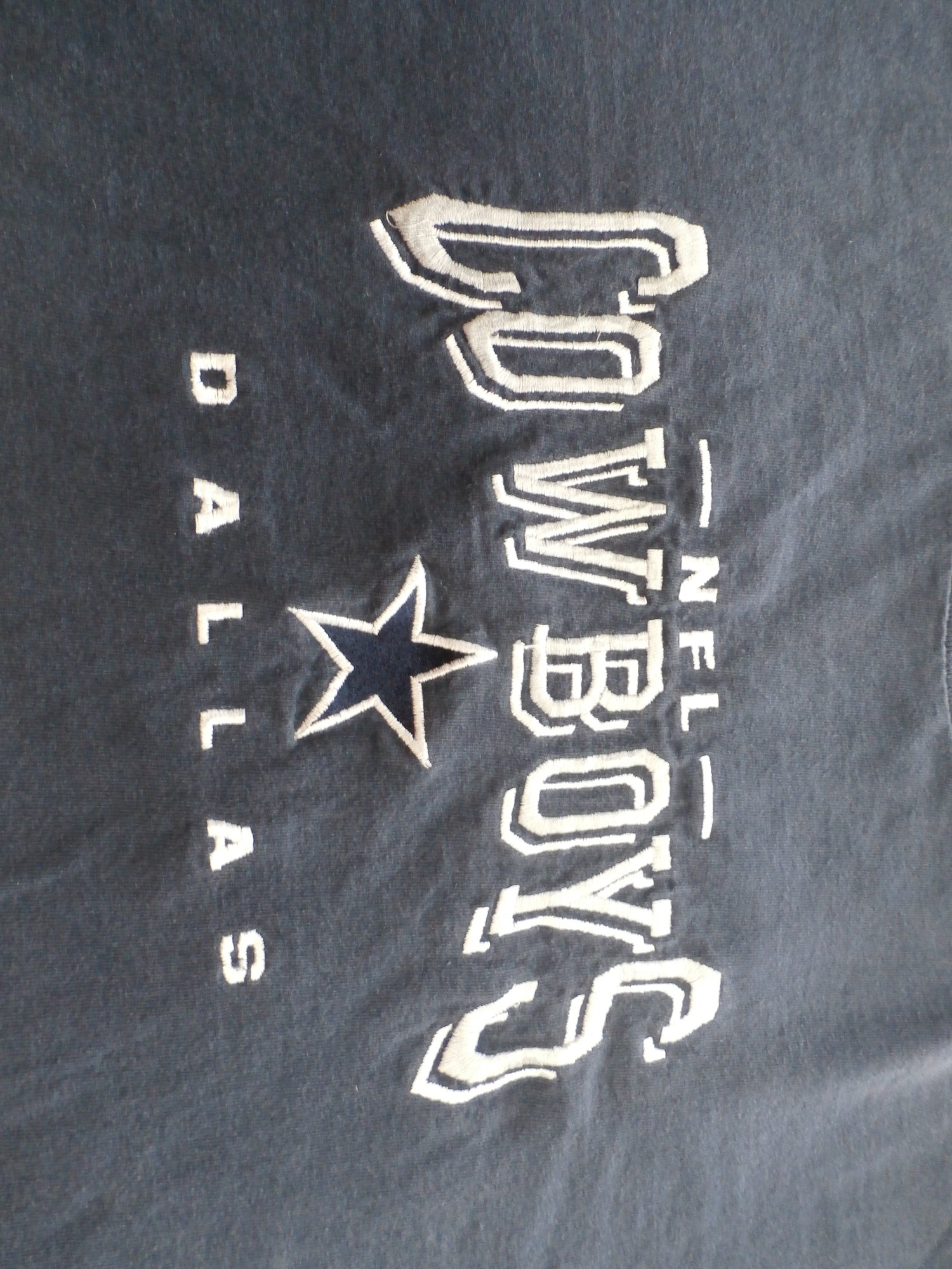 Dallas Cowboys Shirt  Recycled ActiveWear ~ FREE SHIPPING USA ONLY~